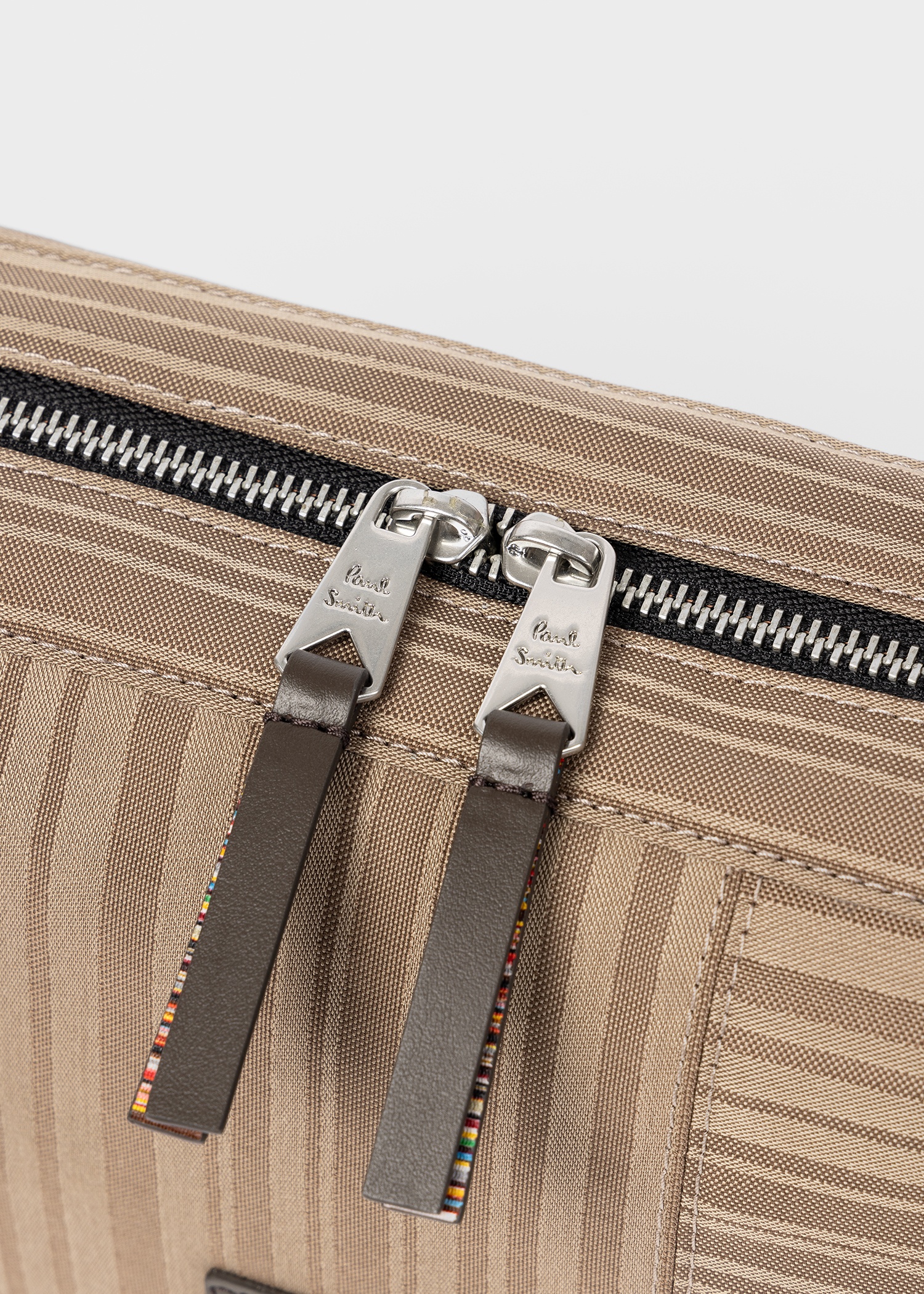 Sand 'Shadow Stripe' Wash Bag - 4