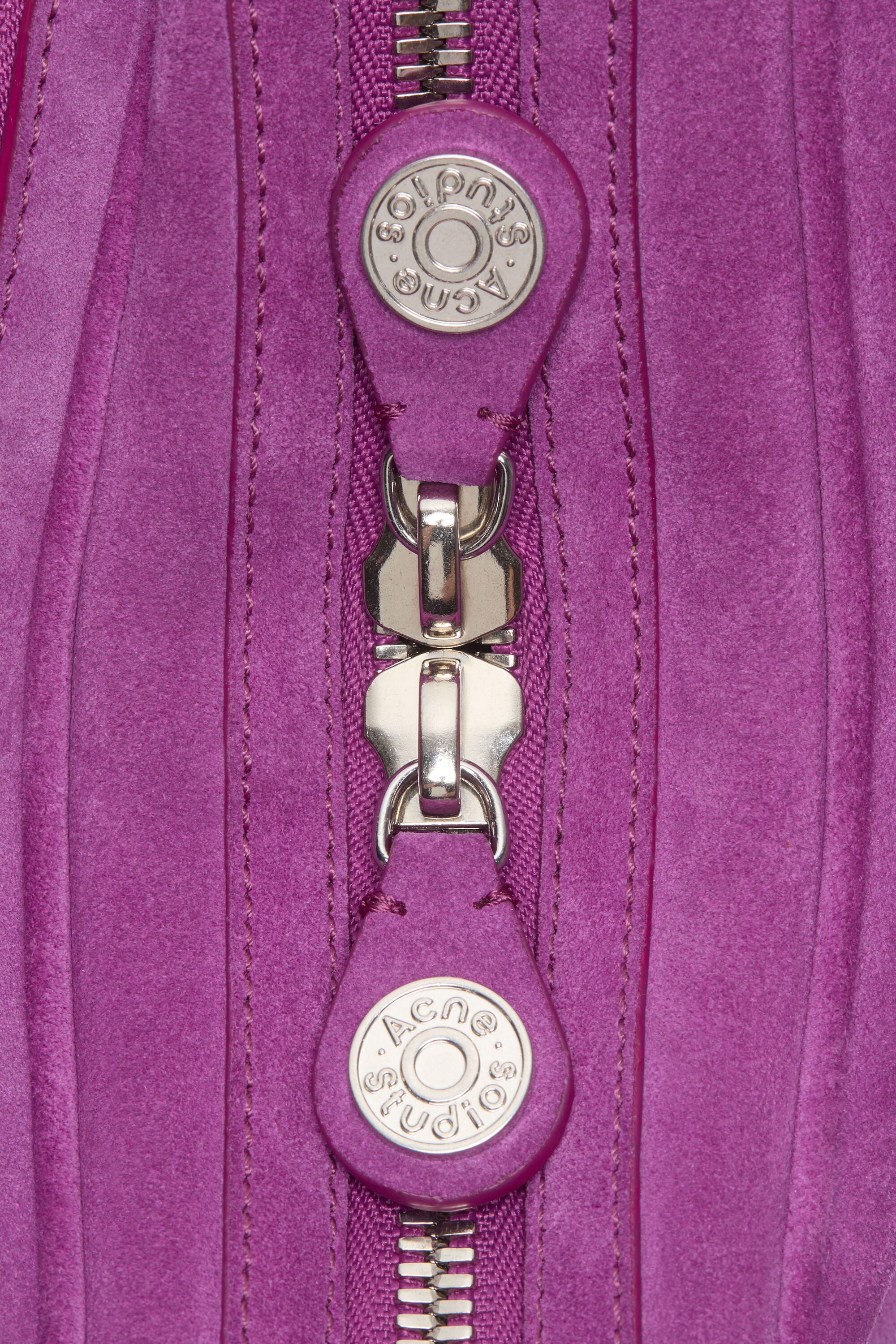Camero Party Suede Shoulder Bag - Purple - 6