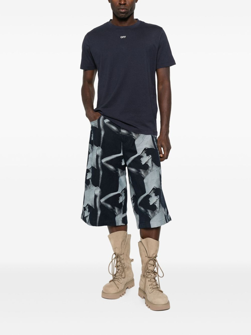 Off-White short-sleeve crew-neck T-shirt outlook