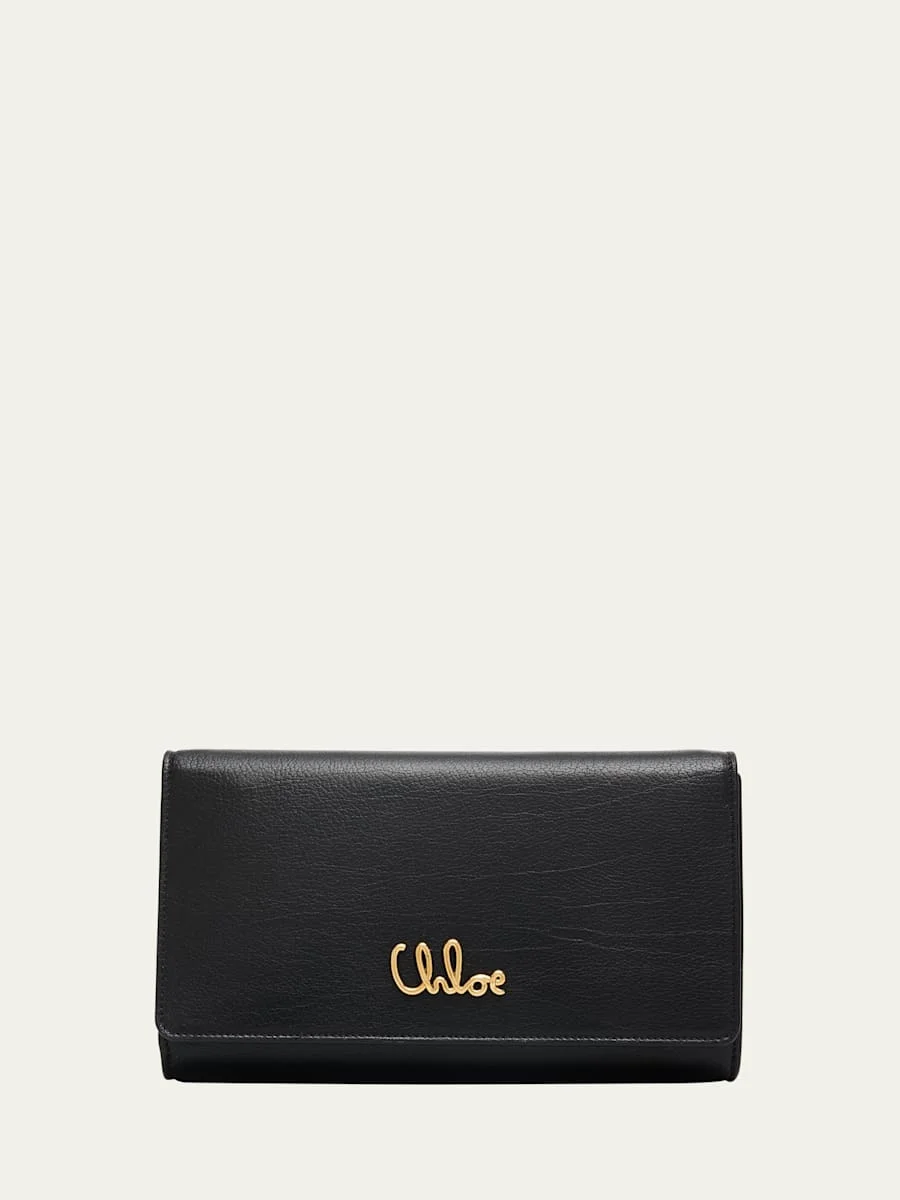 Crossbody Bag in Grained Leather - 1