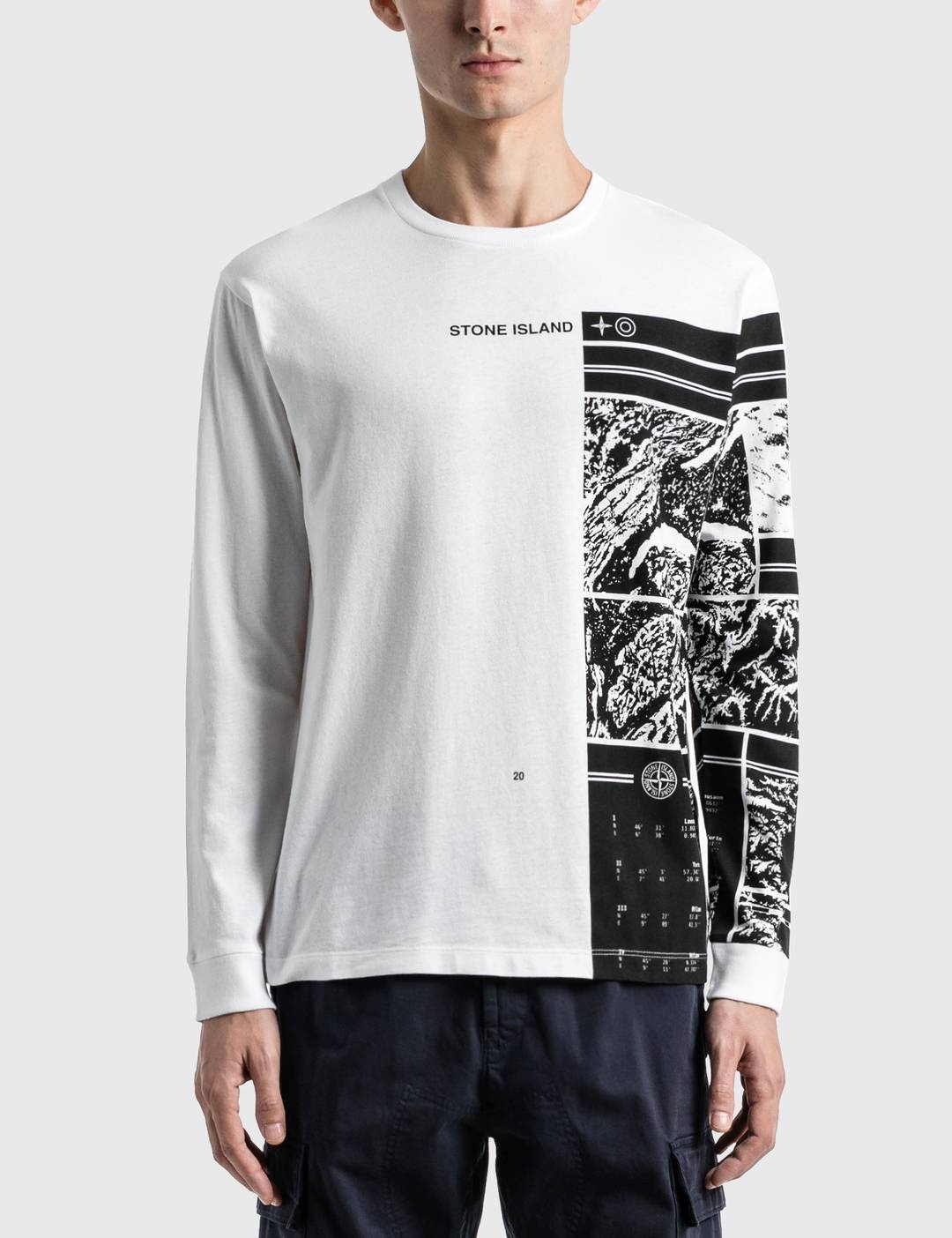 Mural Graphic Long Sleeve T-Shirt - 1