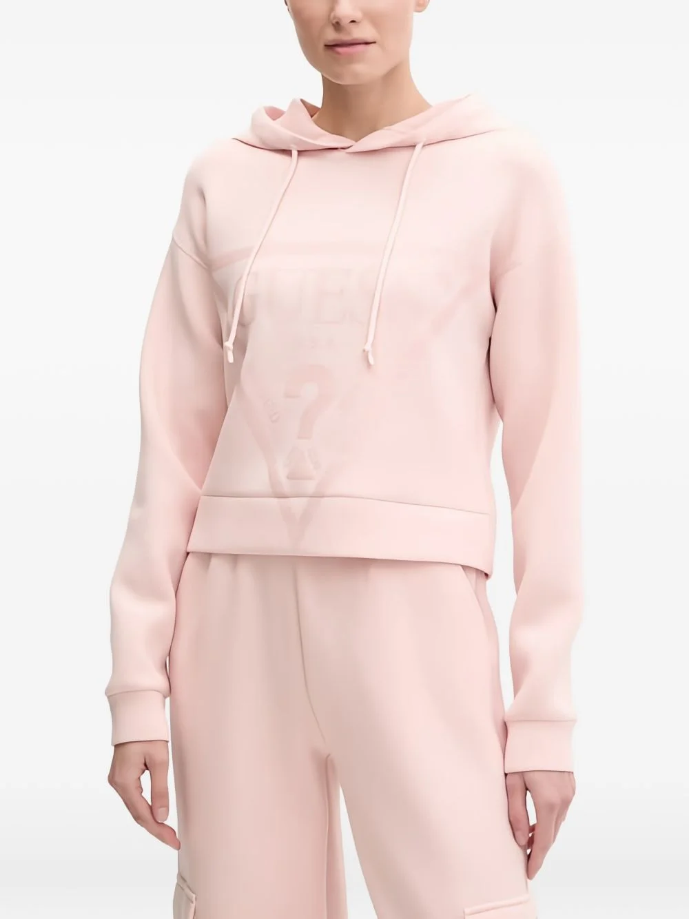 logo hooded top - 1