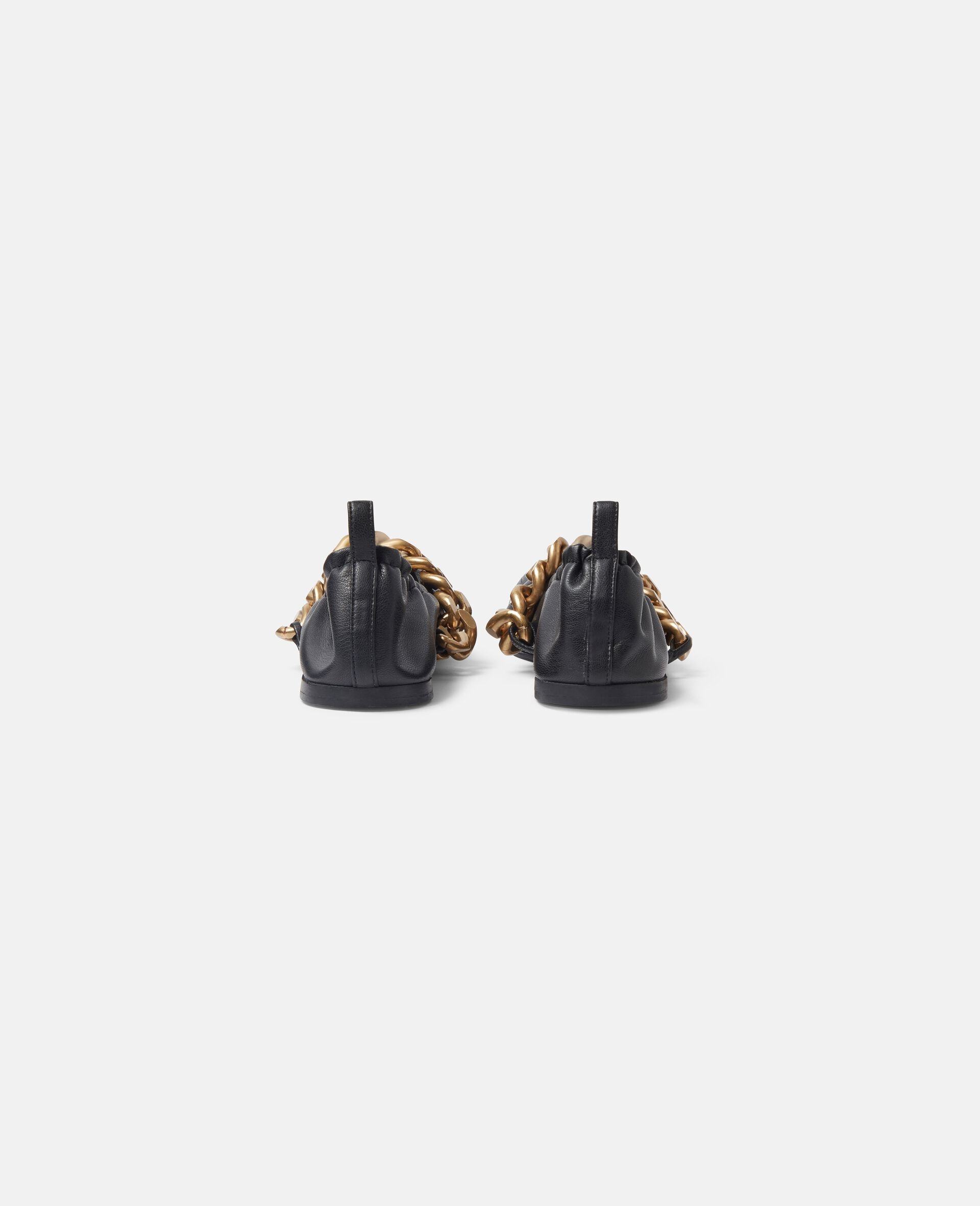Falabella Chunky Chain Ballet Flats - 3