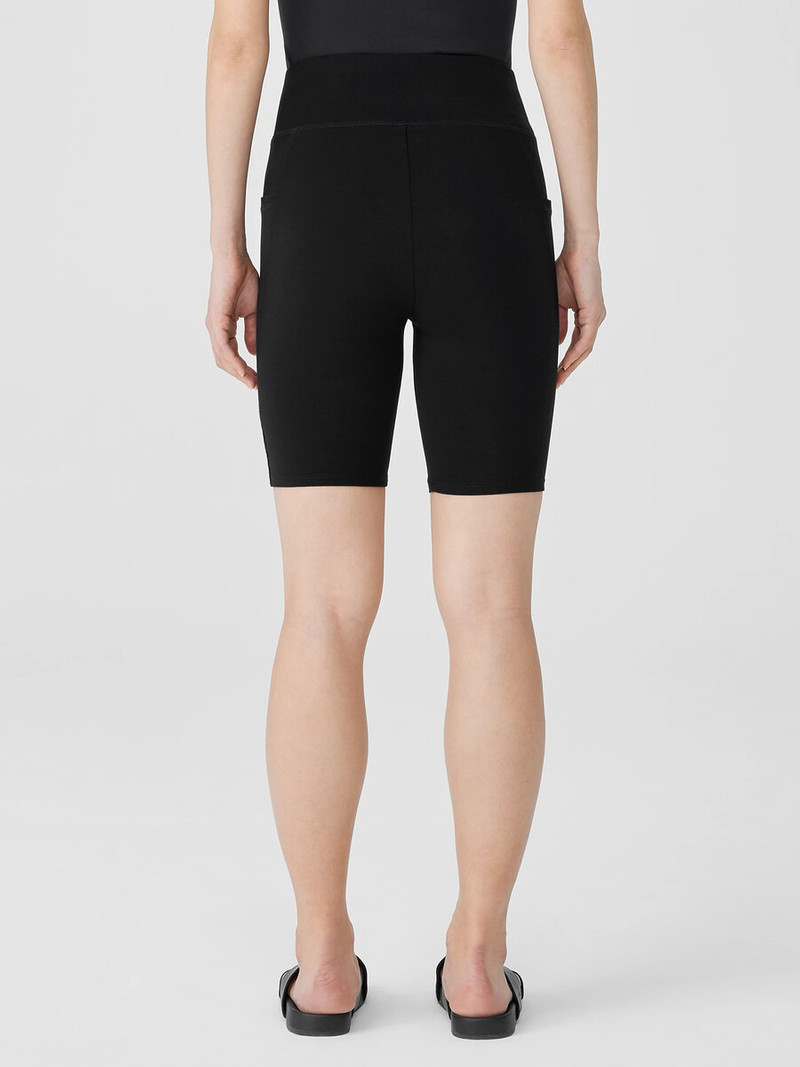 Pima Cotton Stretch Jersey Shorts 4