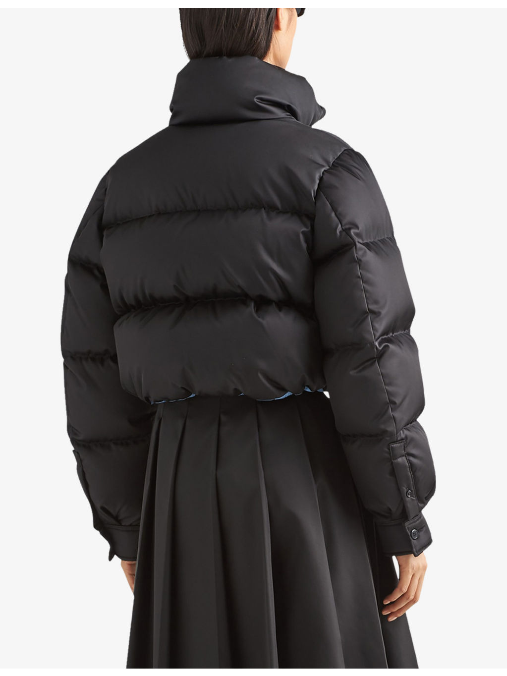 Re-Nylon cropped recycled shell-down jacket - 4