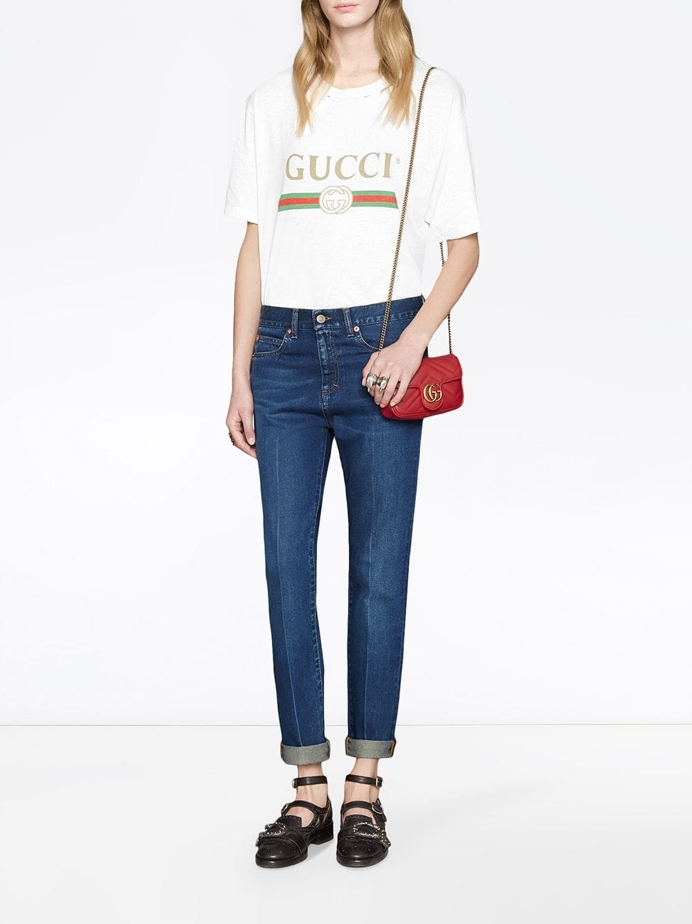 GG Marmont matelassé super mini bag - 2
