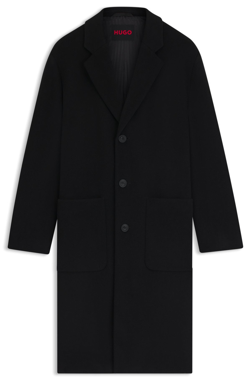 REGULAR-FIT COAT IN A WOOL BLEND 1