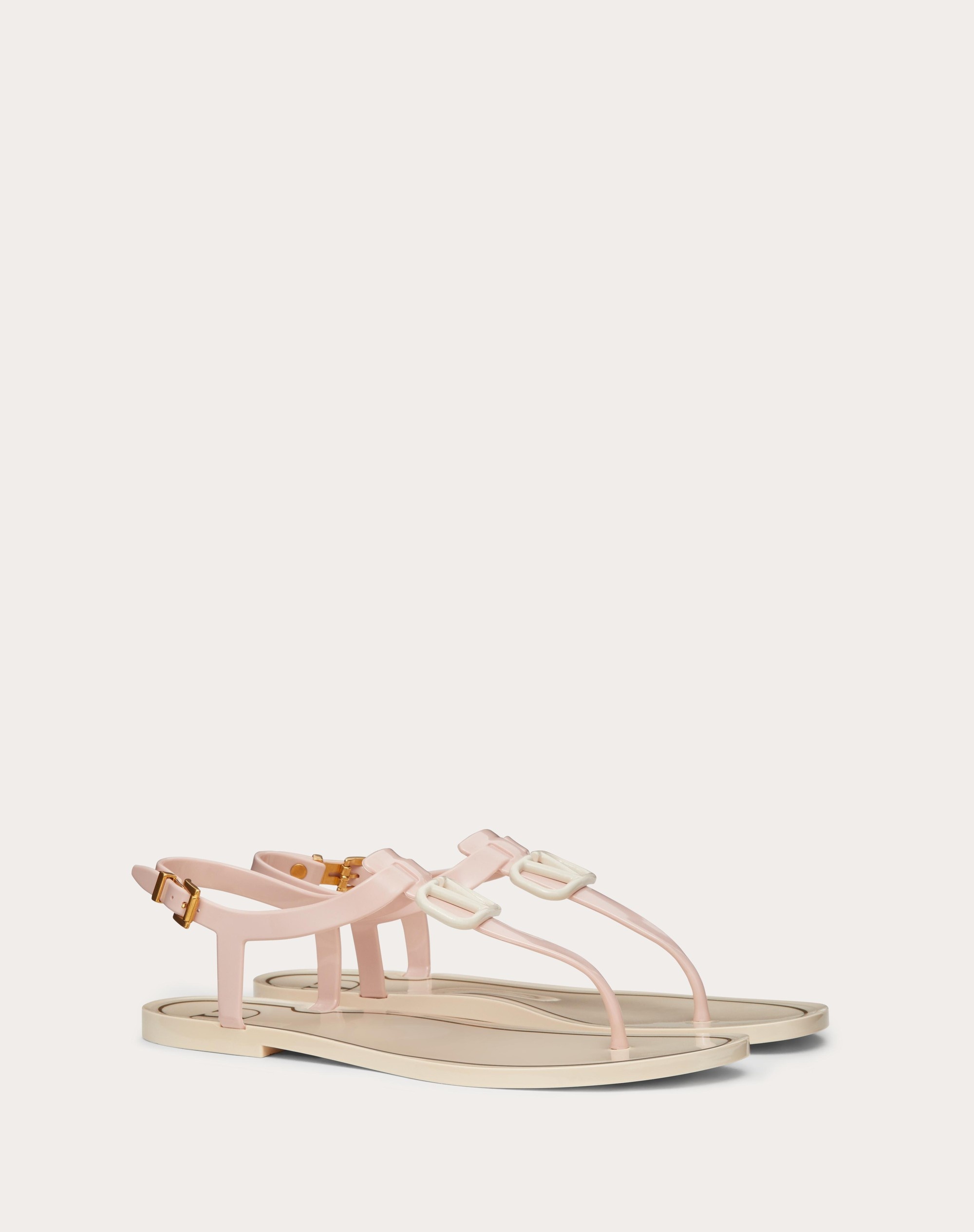 VLOGO SIGNATURE FLAT RUBBER SANDAL - 2