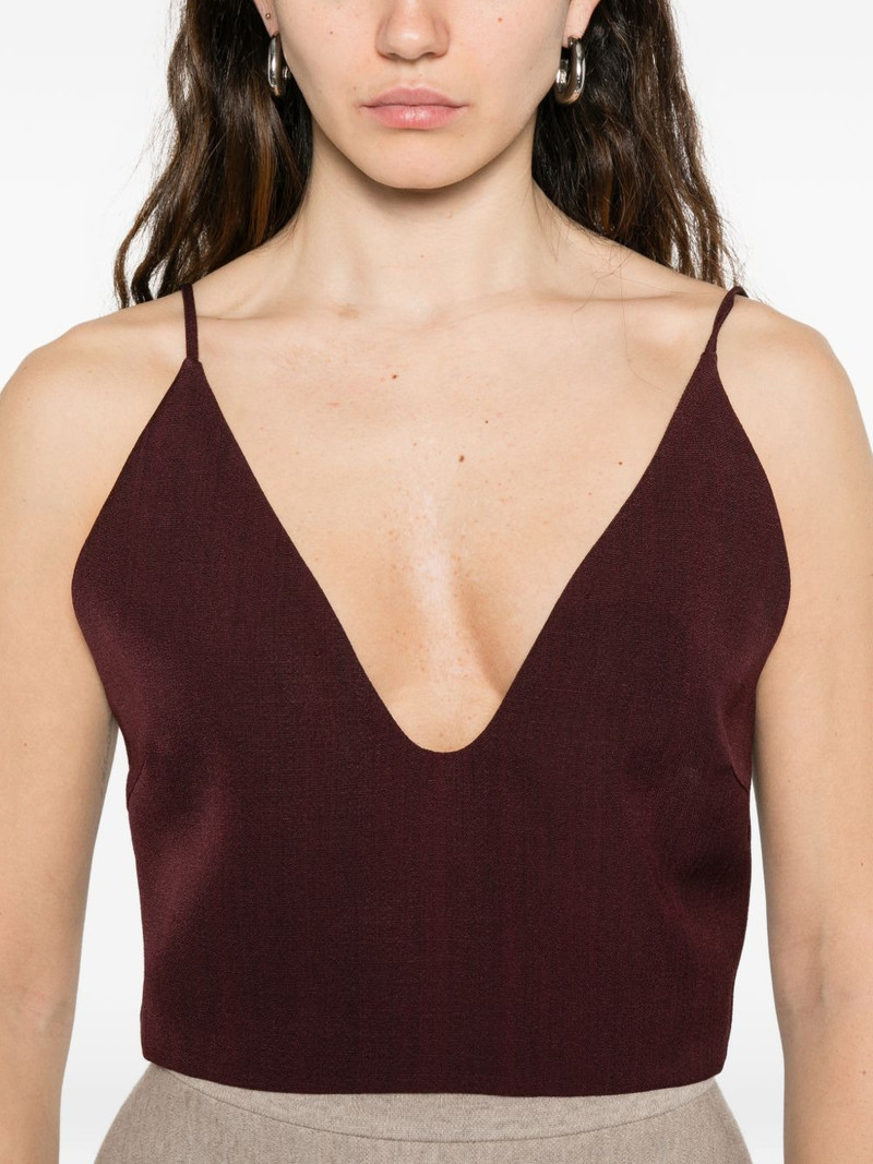 V-neck crop top 5