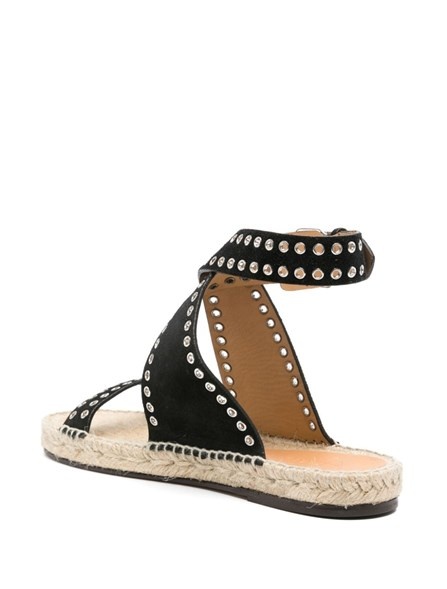 Suede espadrille sandals - 2