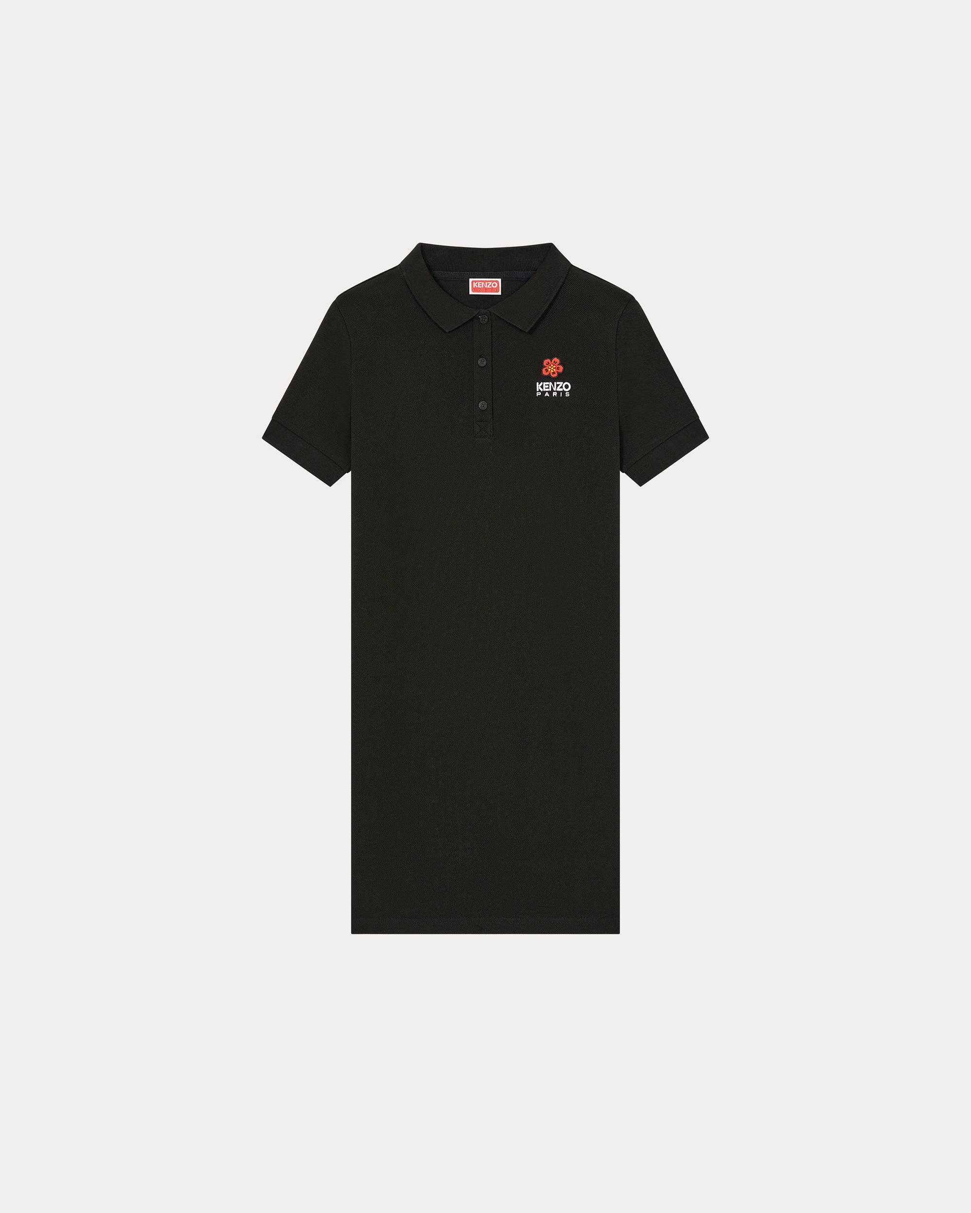'BOKE FLOWER' crest polo dress - 1