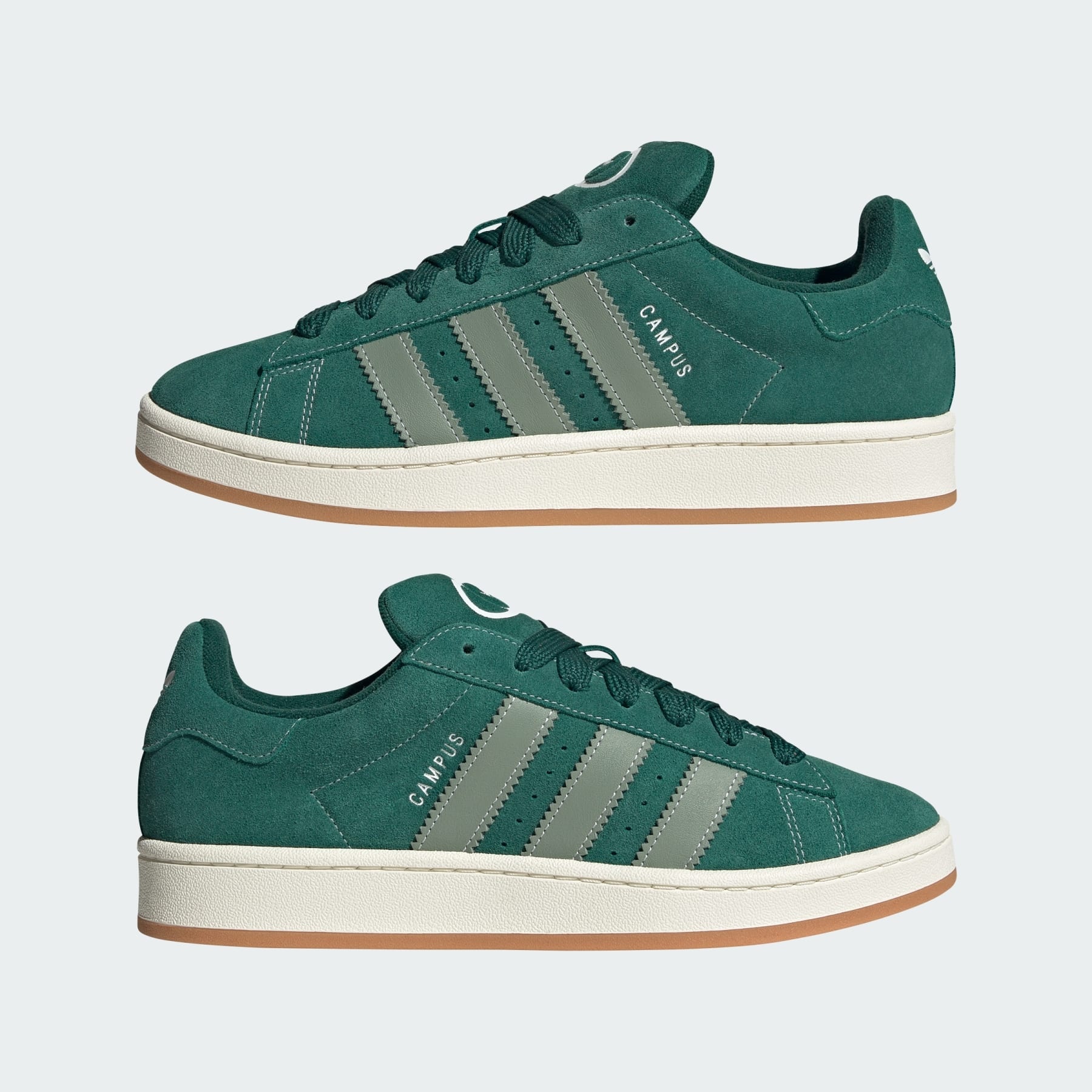 adidas gazelle silver green womens Adidas Womens Campus 00s W White Green Gum JQ7784 – Sneaker Junkies main image 0