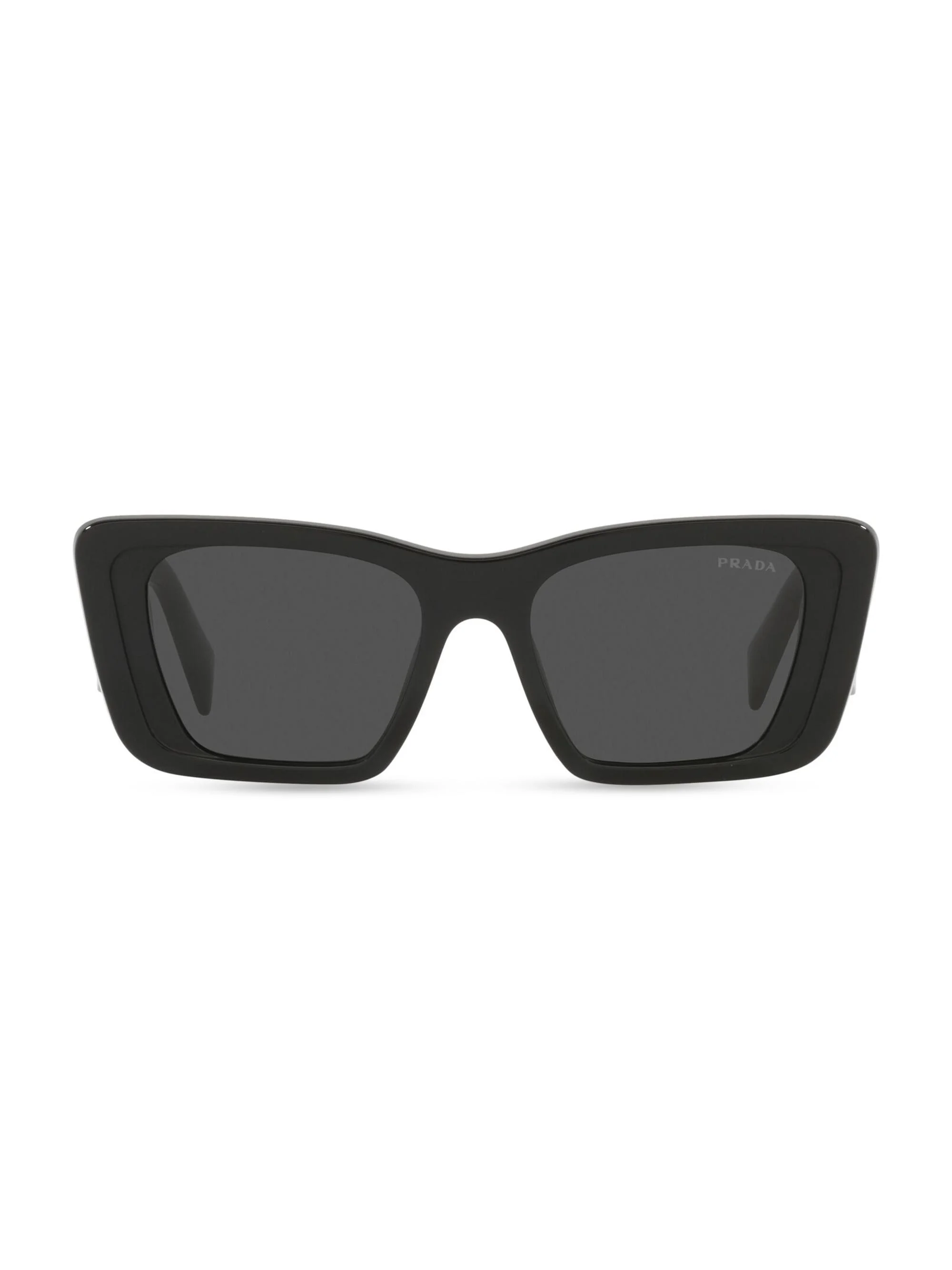 Women's Symbole 51MM Rectangular Sunglasses - Black - 1