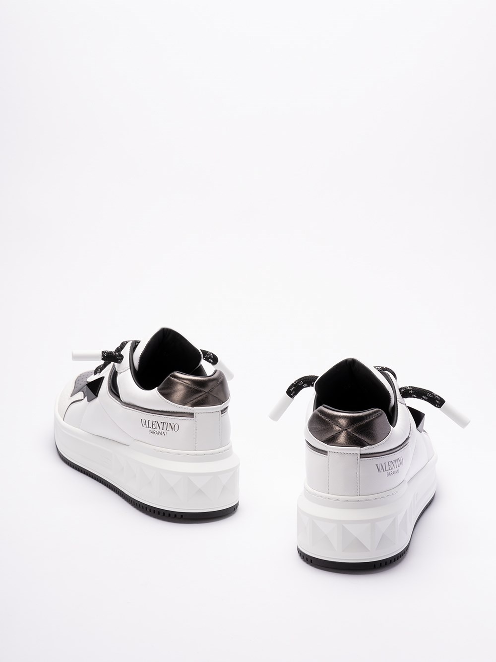 `One Stud XL` Leather Sneakers - 3