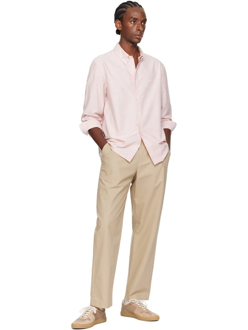 Common Projects Brown BBall Duo Slim Sneakers outlook