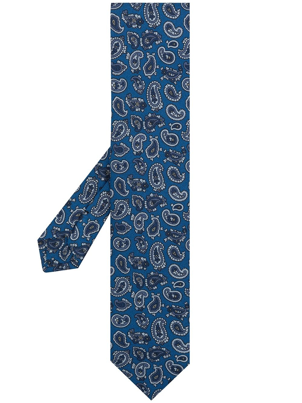 paisley-print scarf - 1