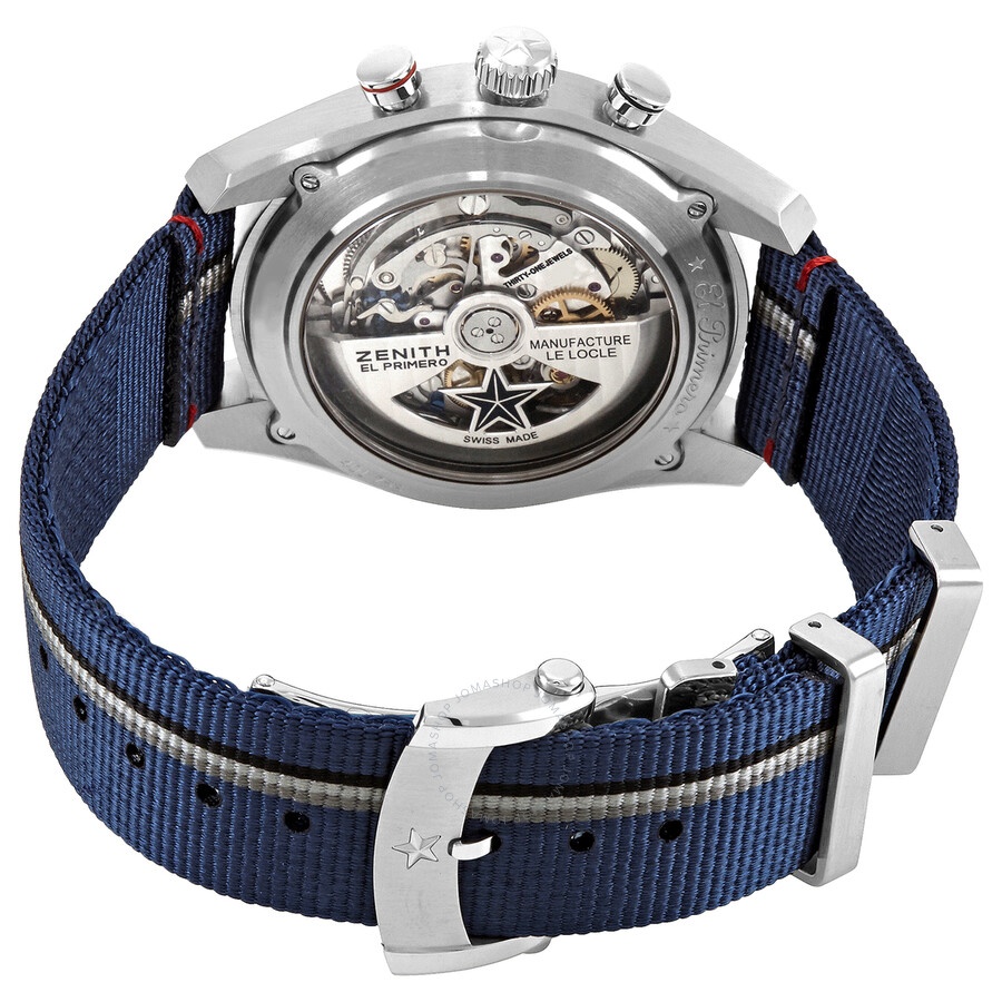 Zenith El Primero Chronograph Automatic Grey Dial Men's Watch 03.2046.400/25.C802 - 3