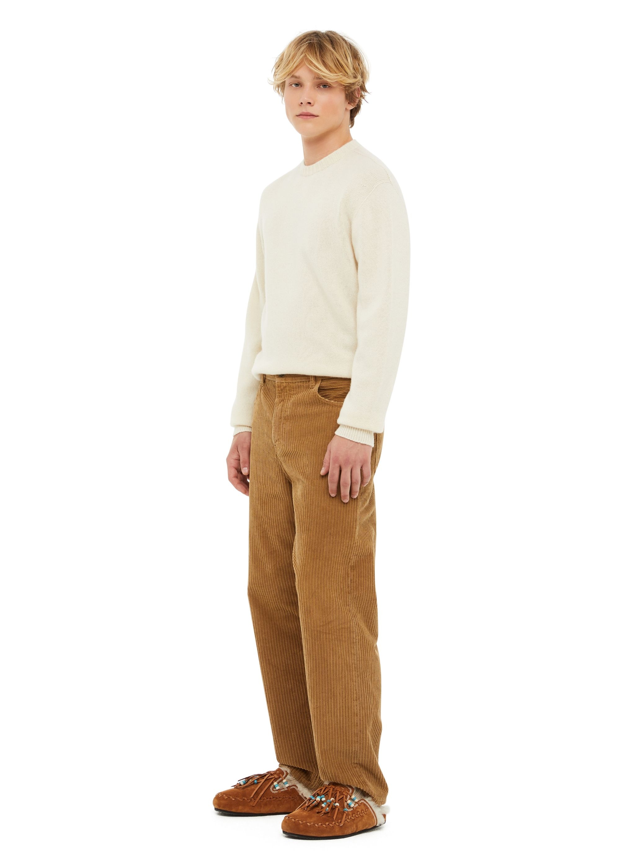 Velvet Corduroy Pants - 5