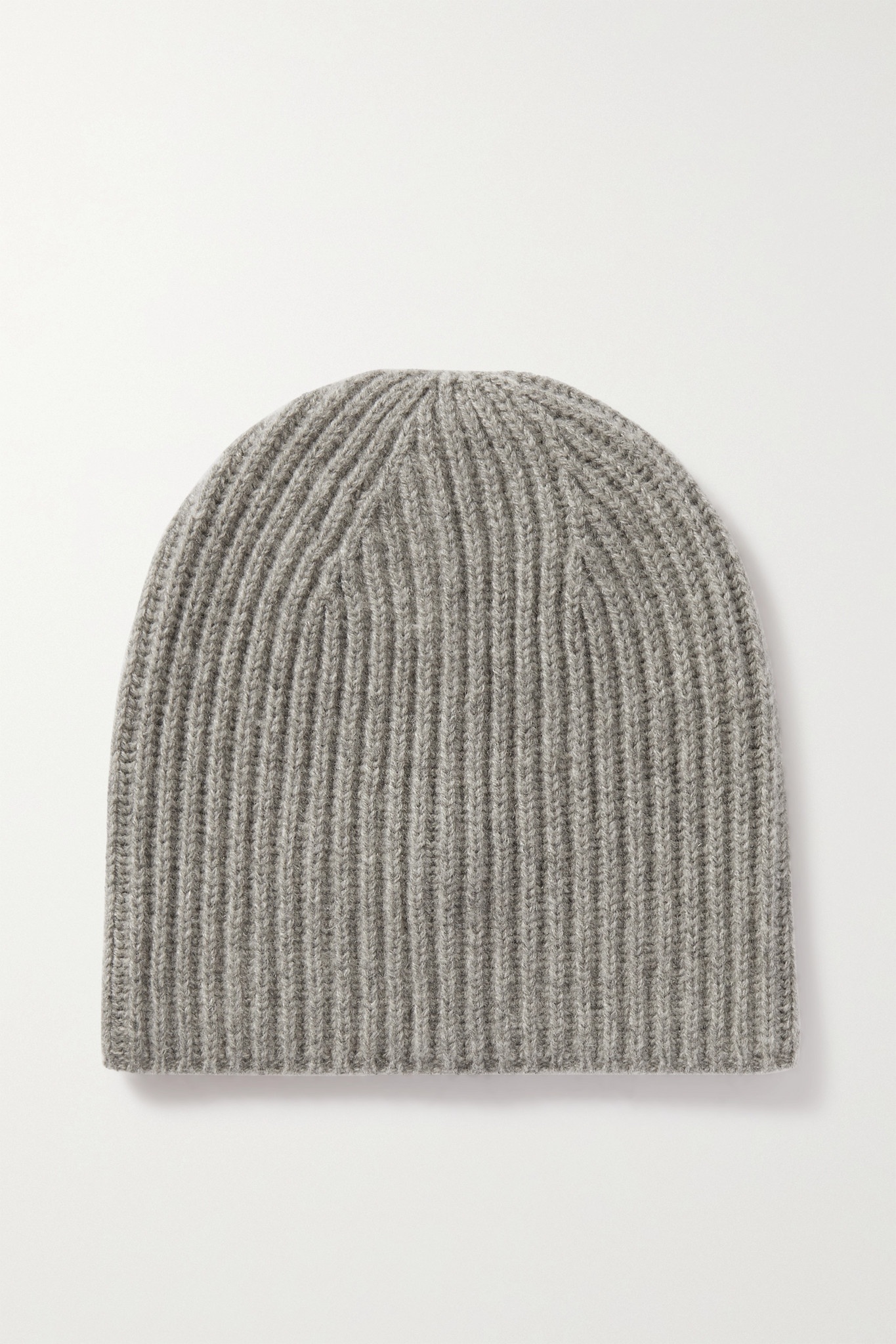 Ribbed cashmere beanie - 1