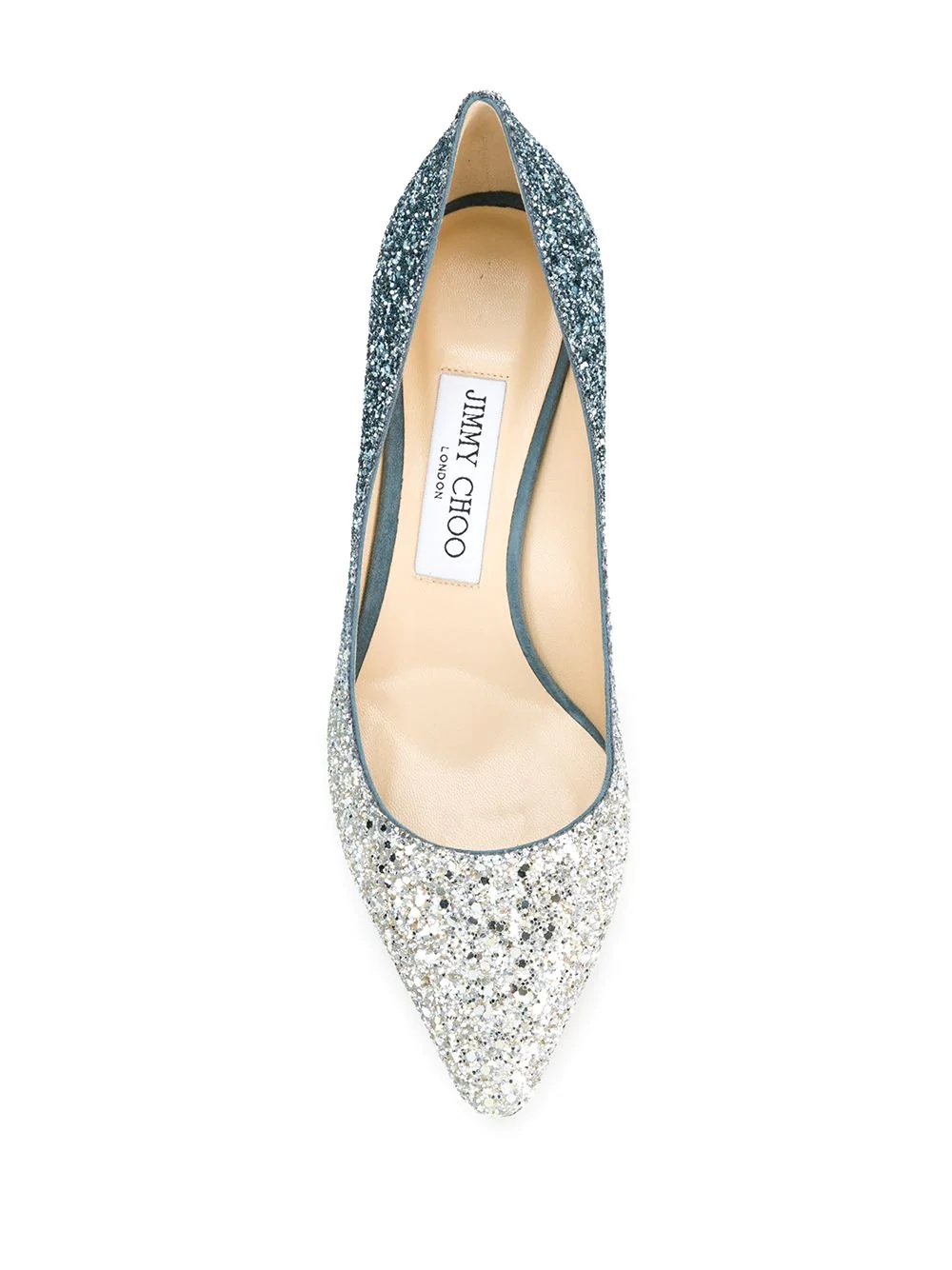 Romy 60 glitter pumps - 4