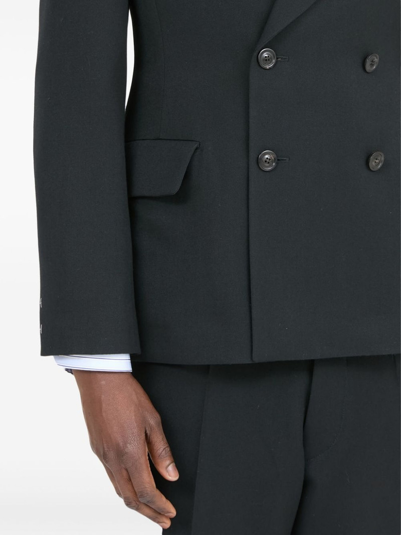 four-stitch wool blazer 7