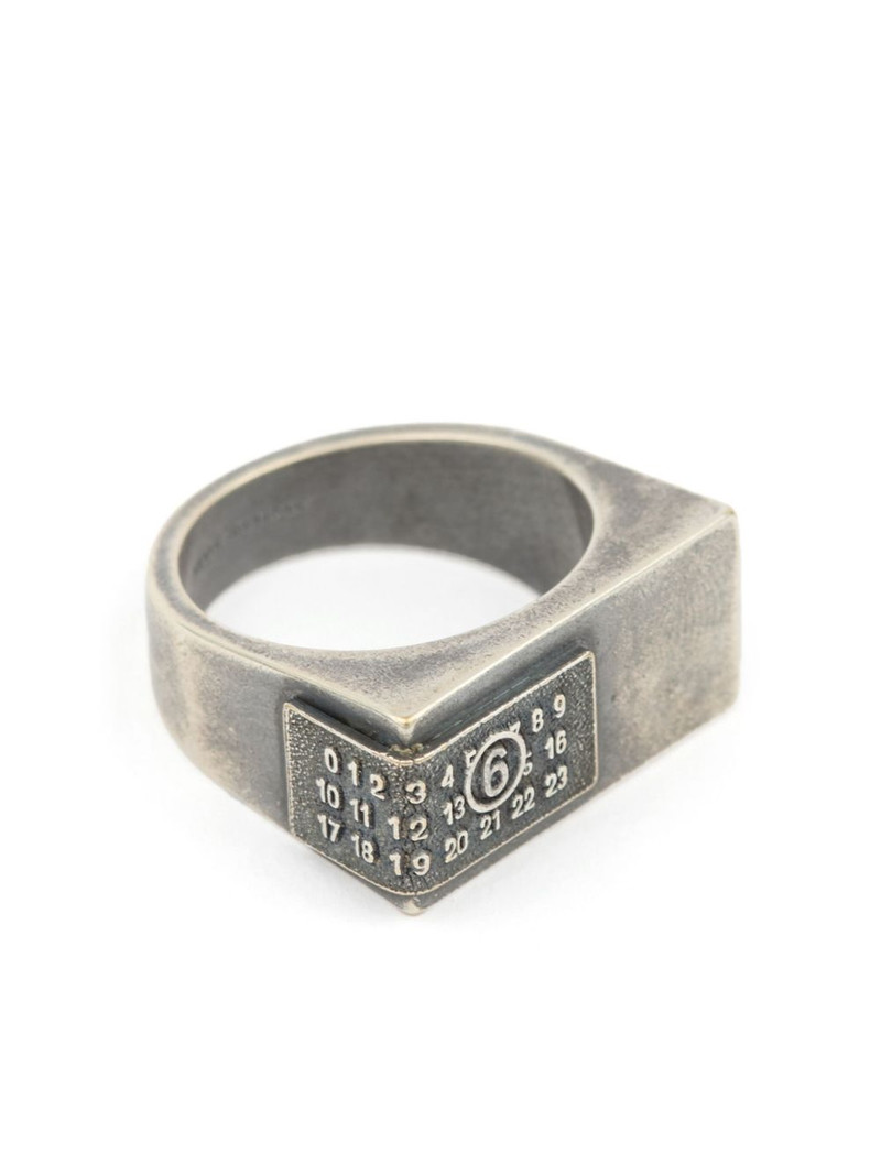numbers-motif ring 3