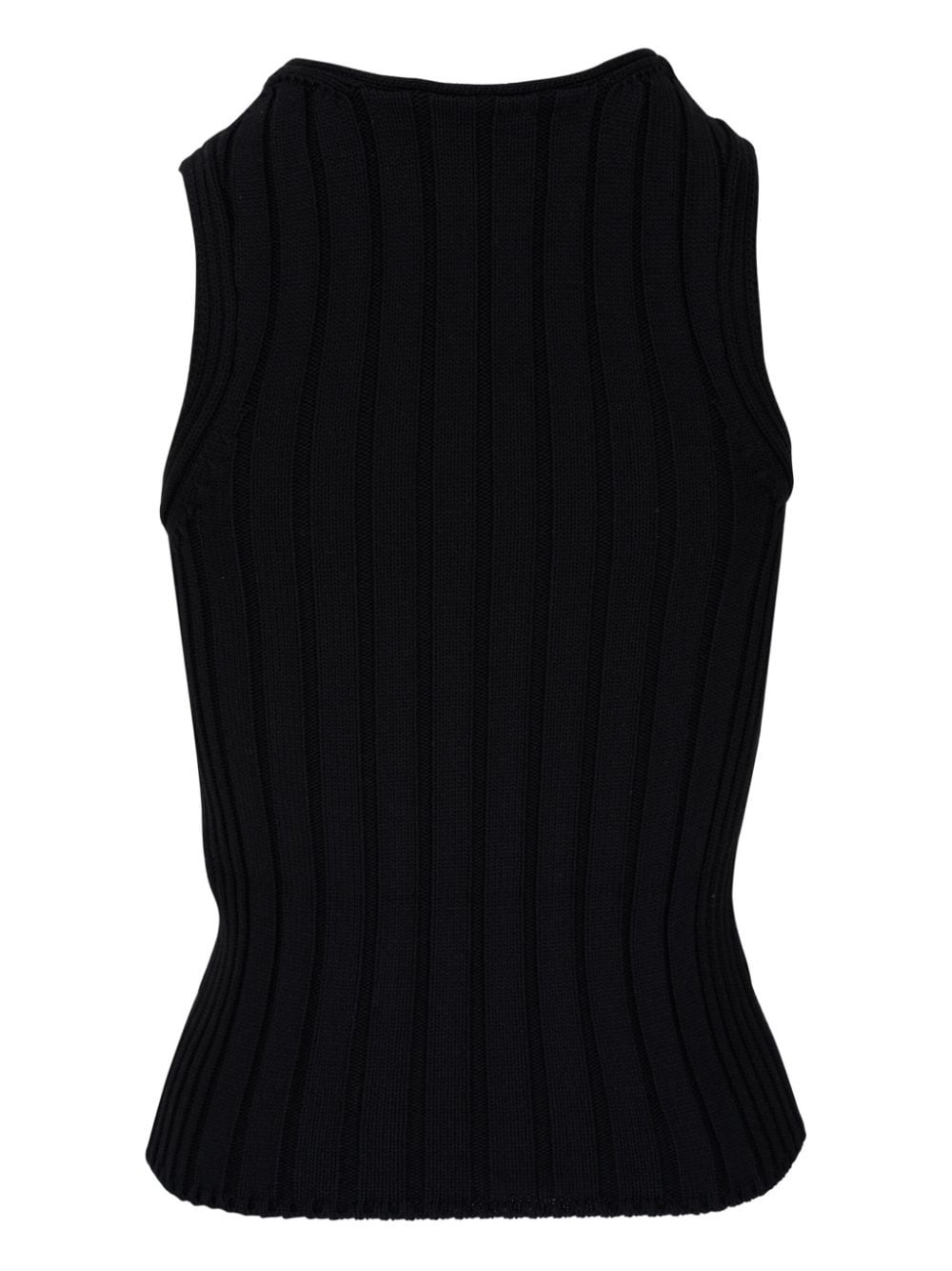The Manu ribbed-knit tank top - 2