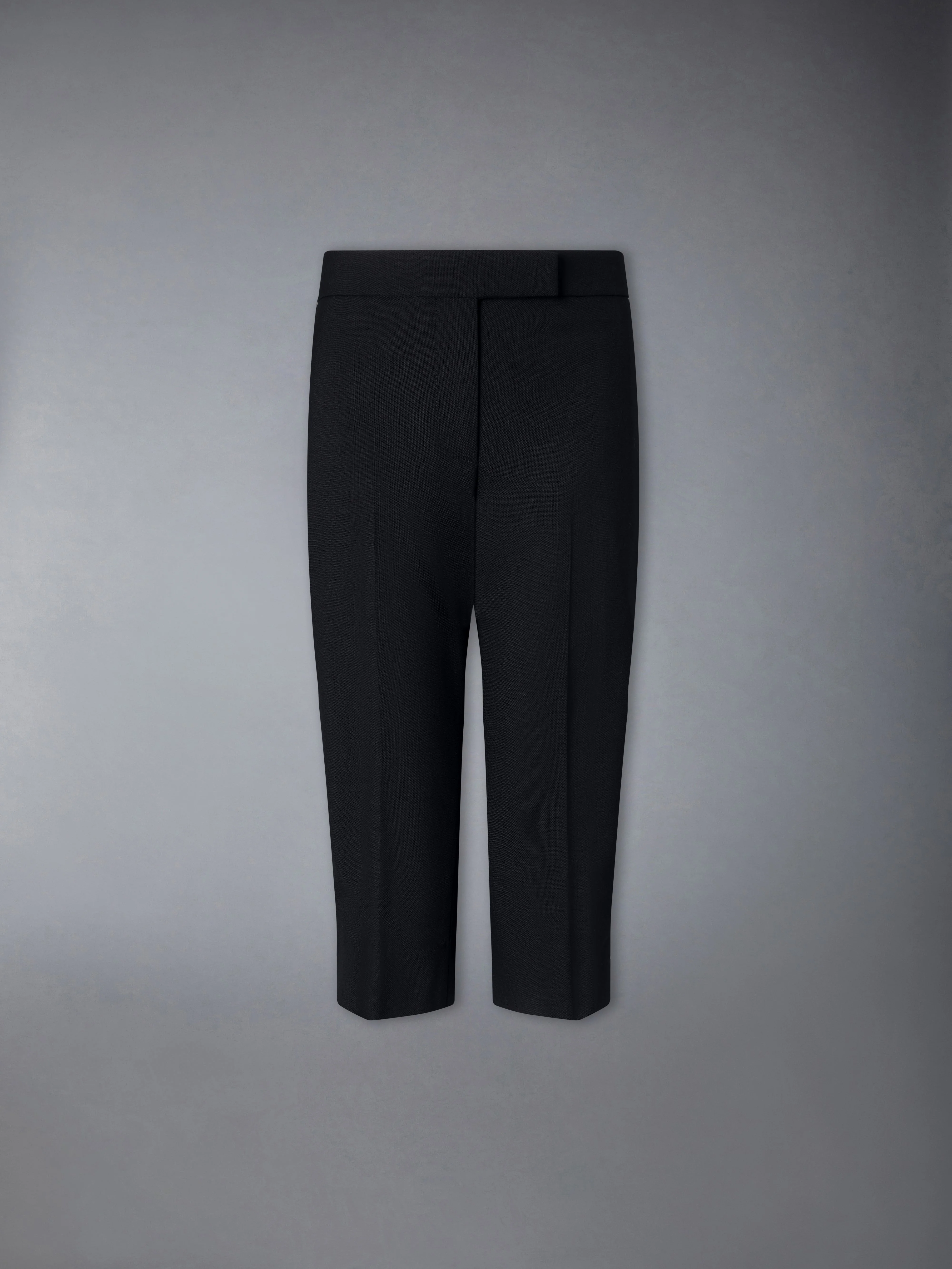 HOPSACK SUITING LOWRISE CROPPED TROUSER - 1