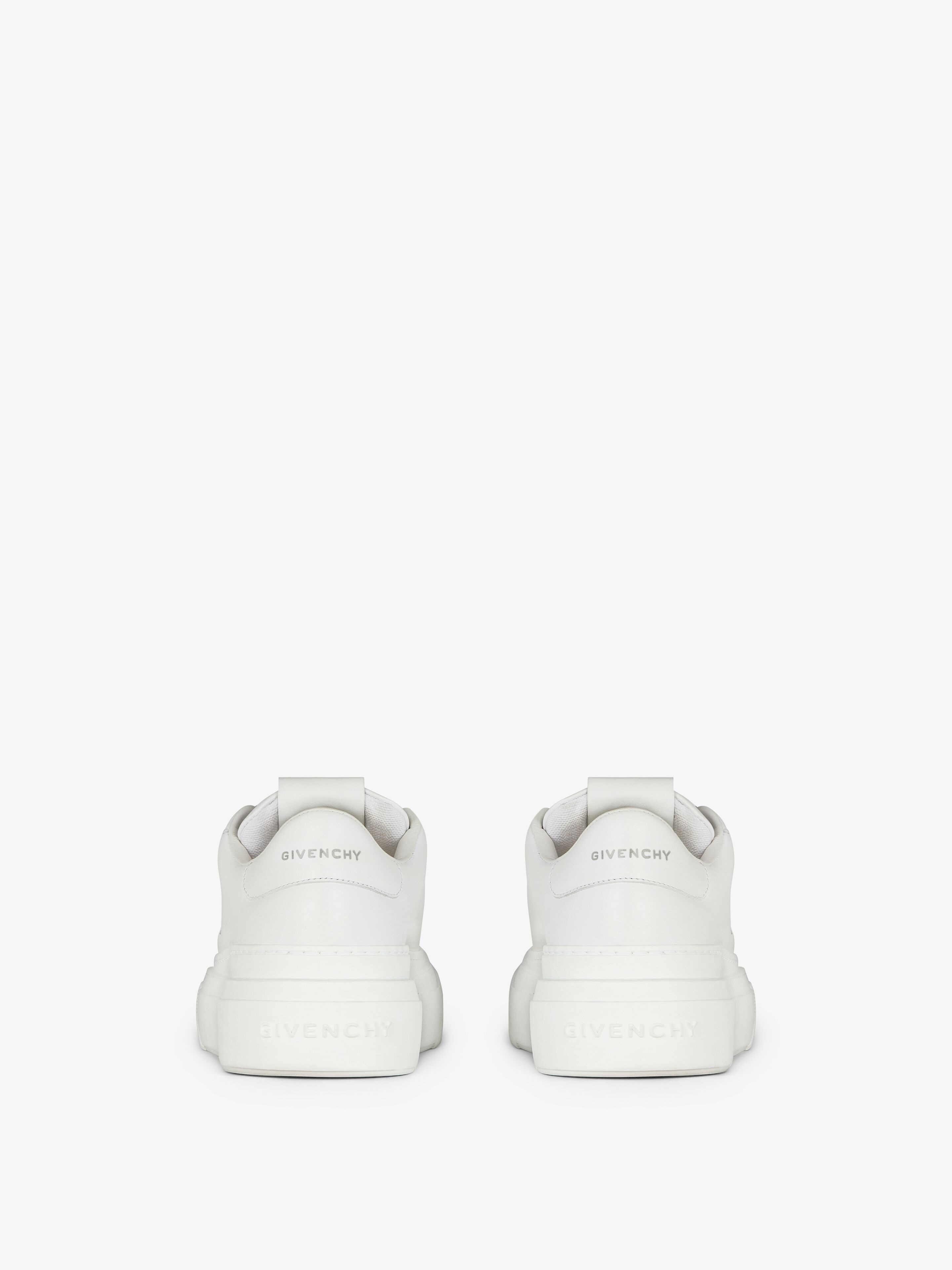 CITY PLATFORM SNEAKERS IN LEATHER - 7