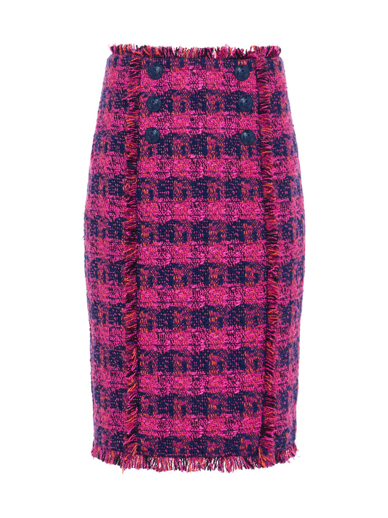 Kitty Tweed Pencil Skirt 1