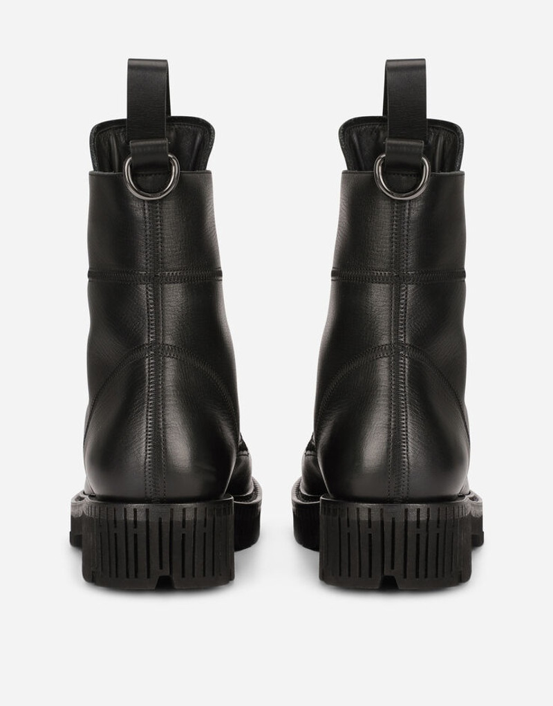 Dolce & Gabbana Boarded calfskin boots with extra-light sole outlook
