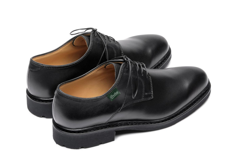 Paraboot Frenaye Black Silk - Rubber Sole outlook