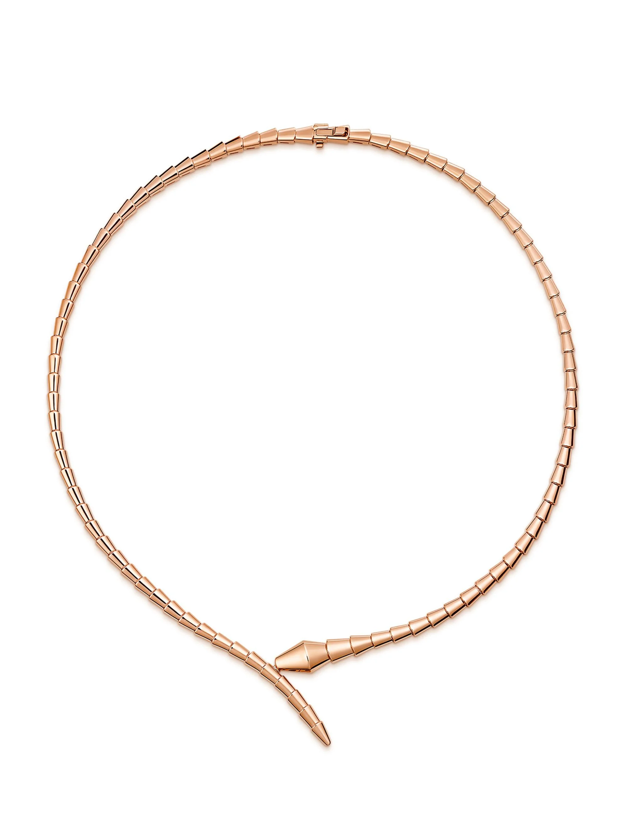 Women's Serpenti Viper 18K Gold Choker - Rose Gold - 1