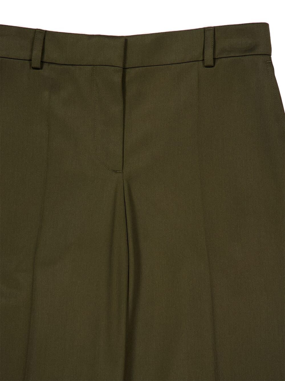 pleated wool trousers - 3