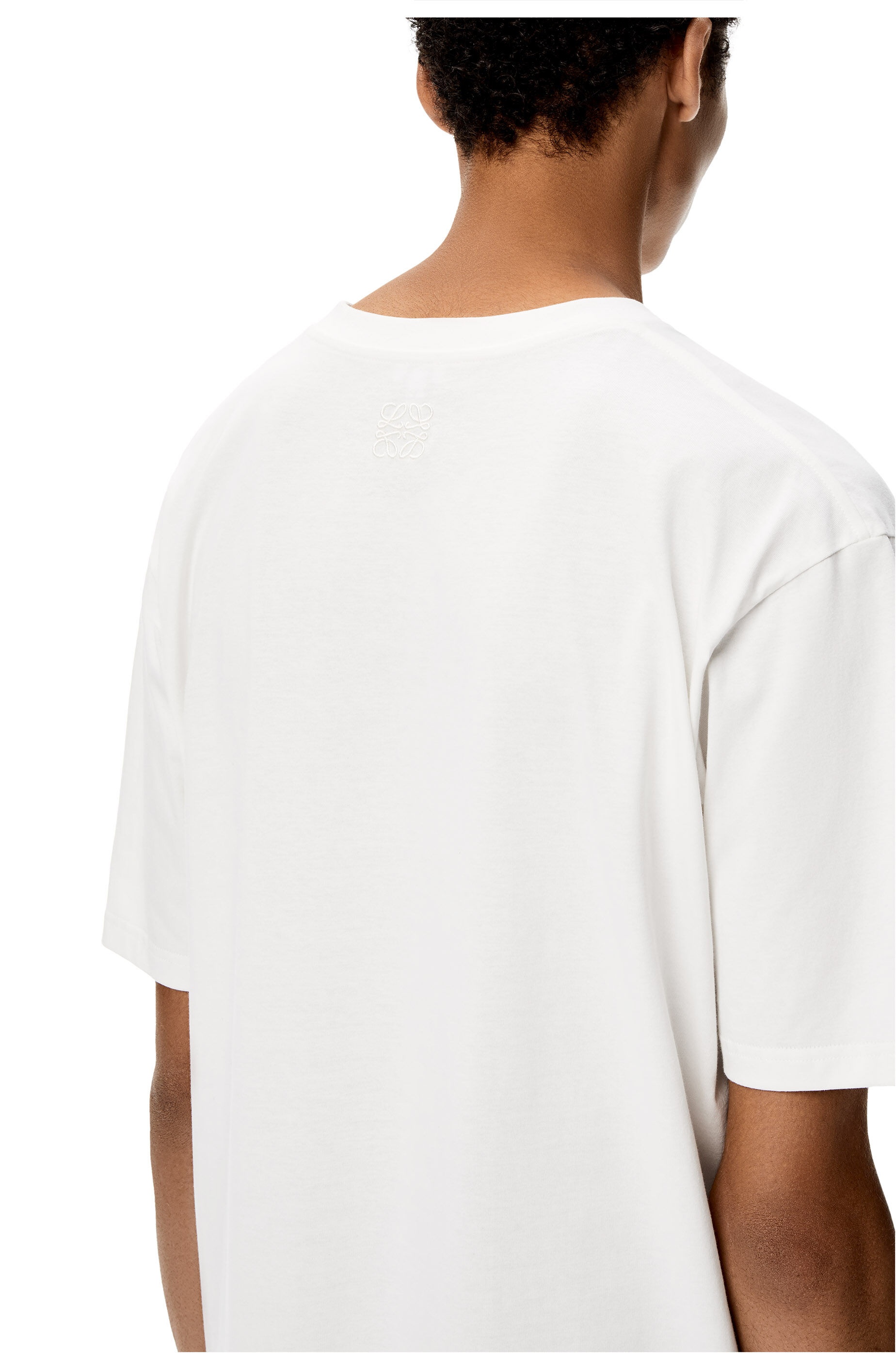 Twin dog print T-shirt in cotton - 5