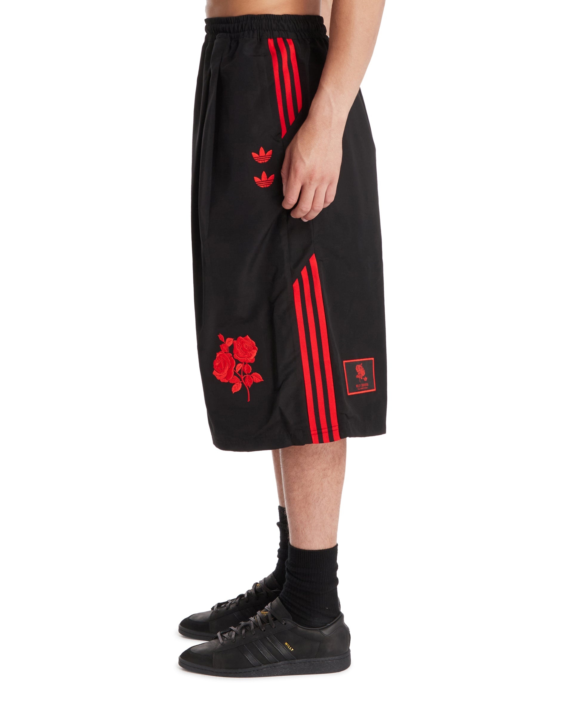Adidas Originals x Willy Chavarria Black Oversize Shorts - 5