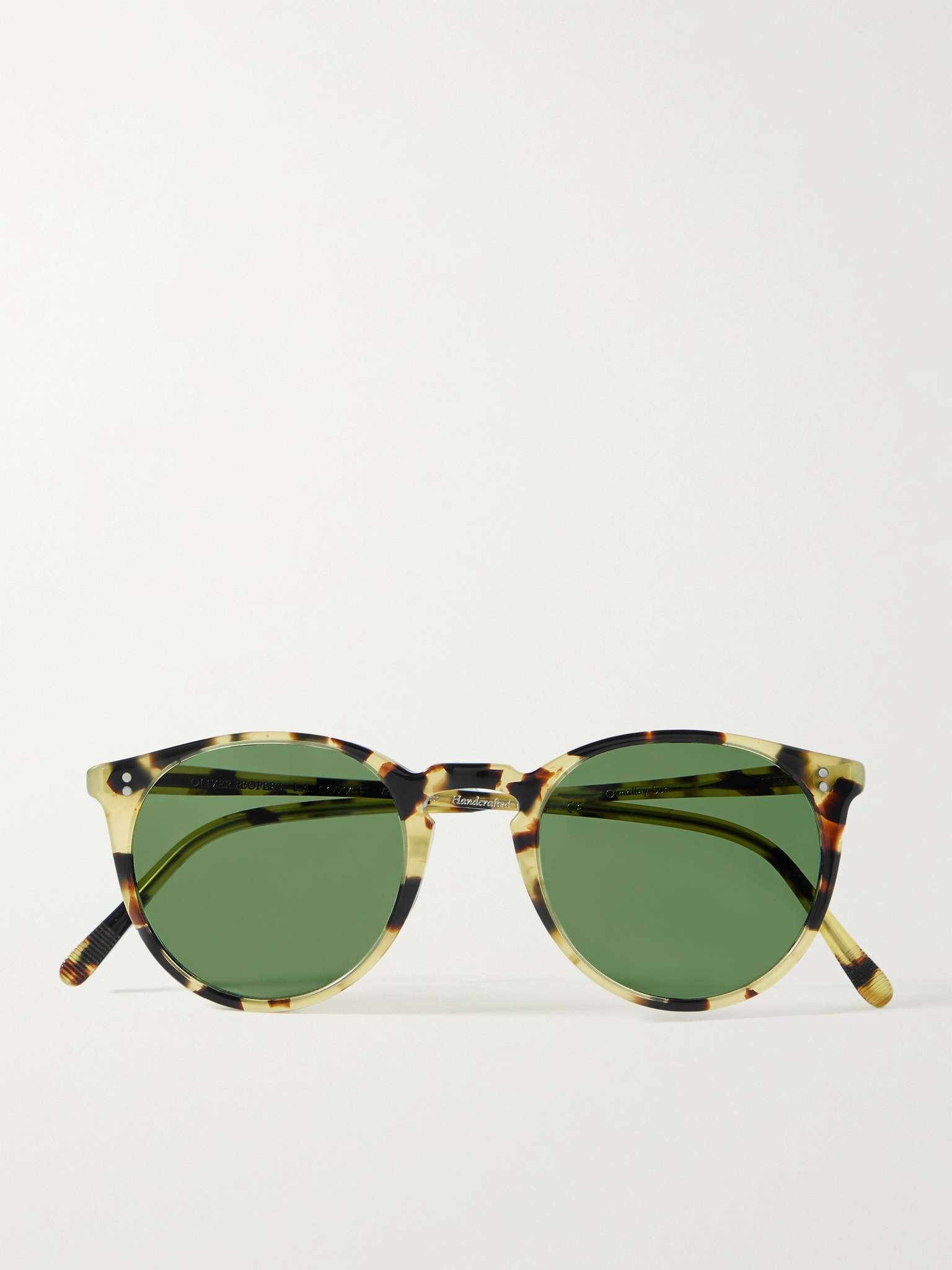 O'Malley Round-Frame Tortoiseshell Acetate Sunglasses - 1