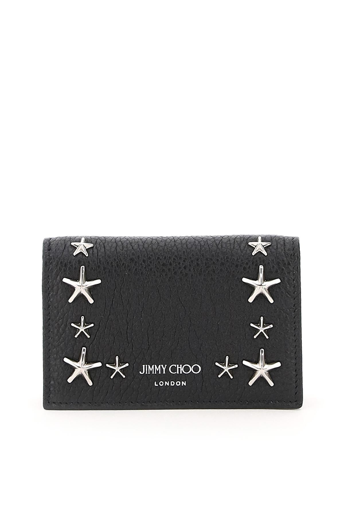 MULTIPOCKETS STAR STUDS CARD HOLDER - 1