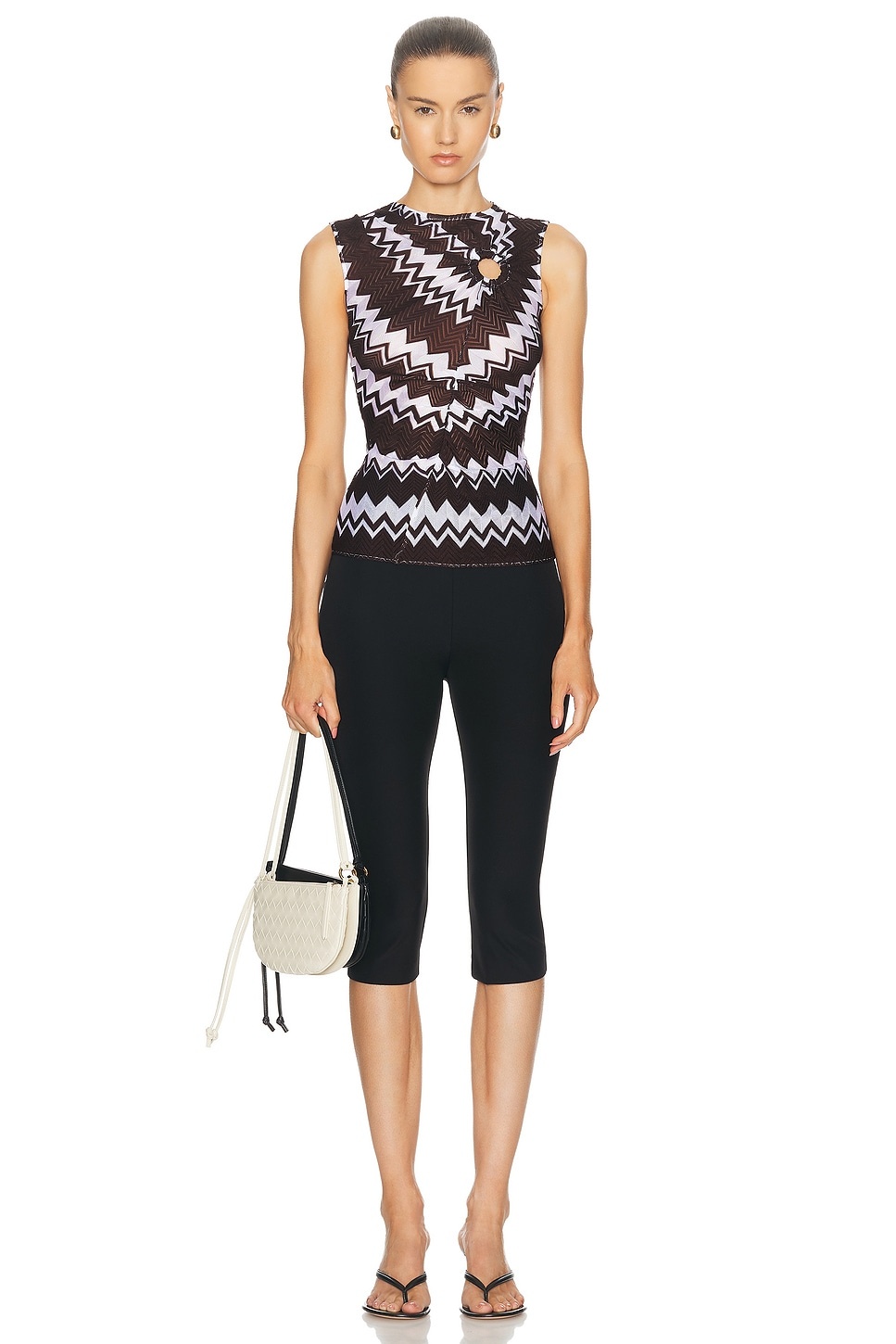 Zig Zag Sleeveless Top - 5