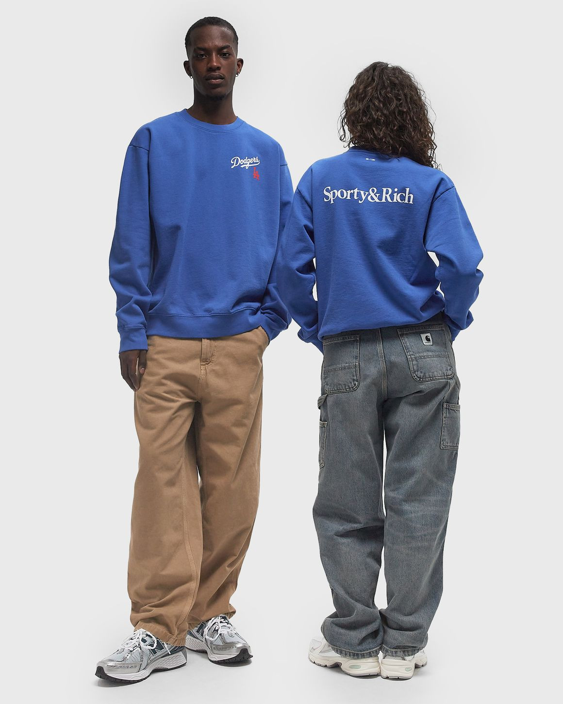 Dodgers Serif Crewneck - 2