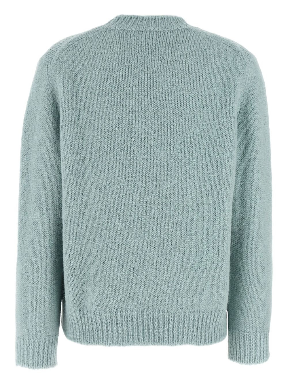 crew-neck long-sleeve sweater - 2