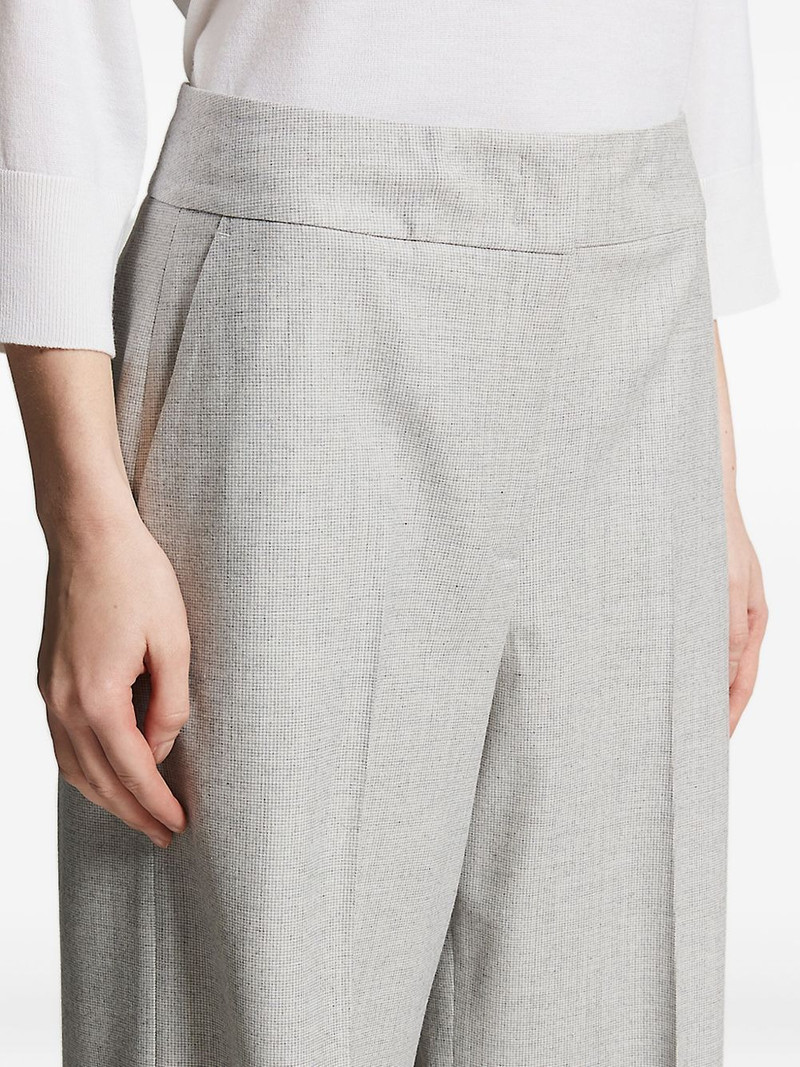 pleated wide-leg trousers 3
