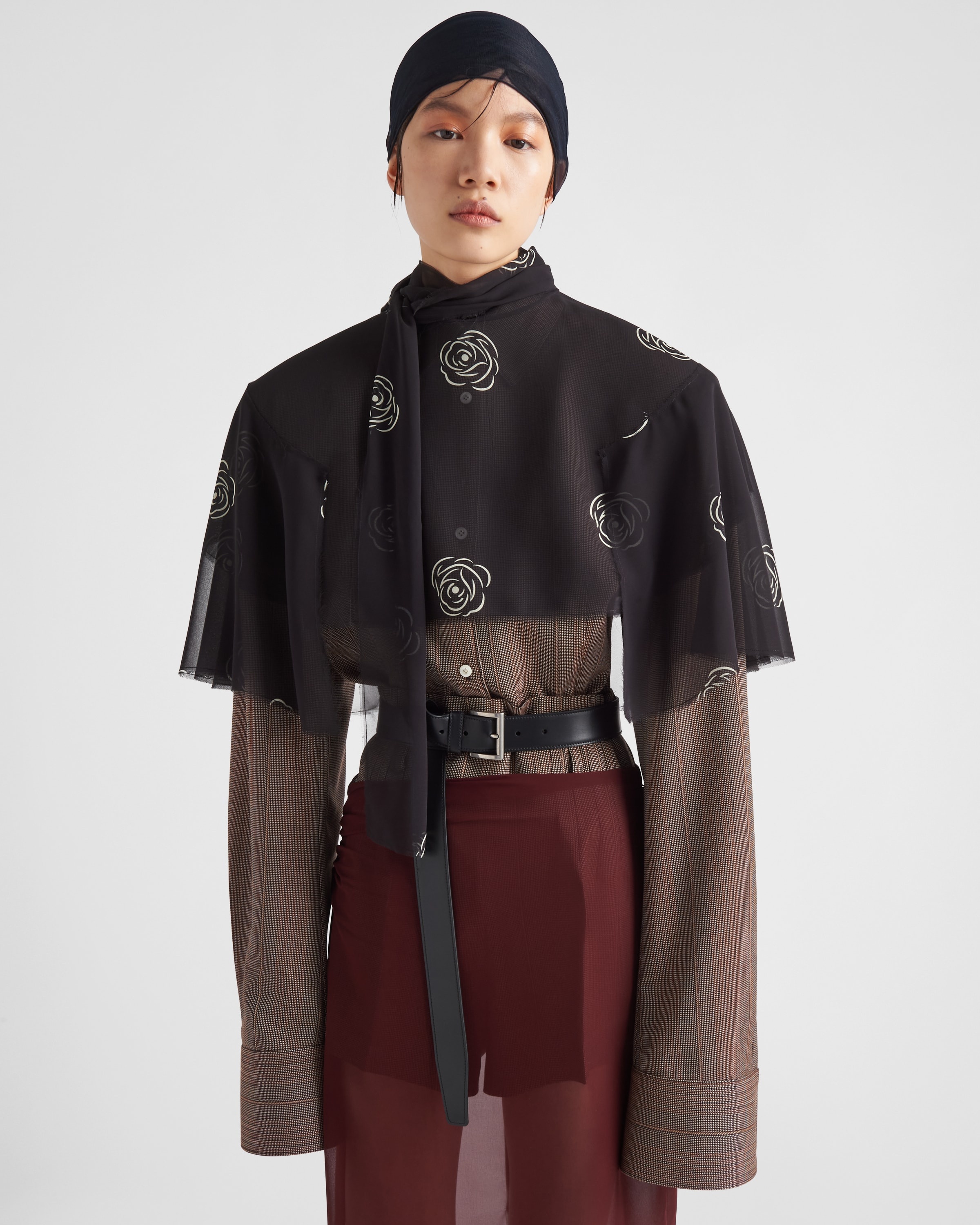 【プラダ・PRADA】Single-breasted pinstripe wool jacket Prada Single-breasted pinstripe wool jacket | REVERSIBLE