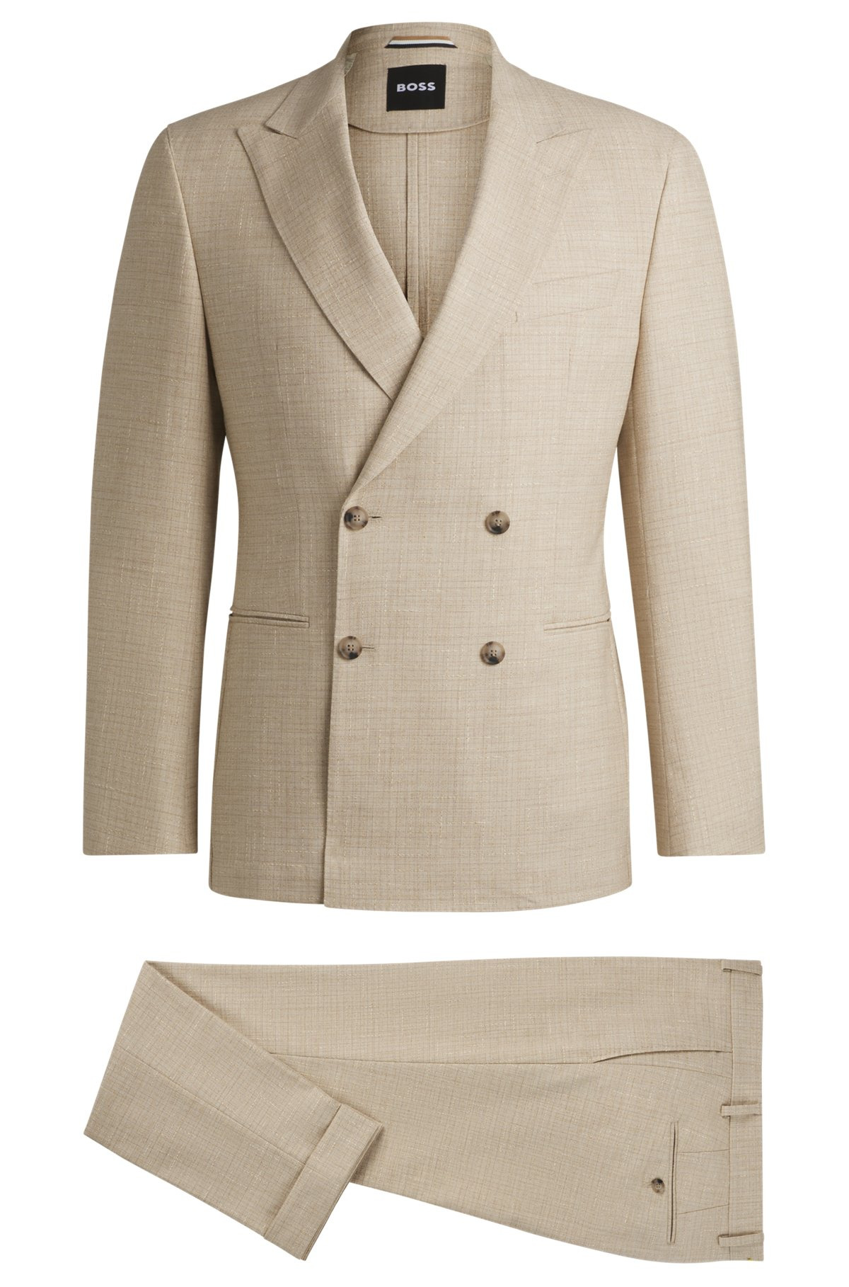 TWO-PIECE SUIT IN PATTERNED TWEED - 8