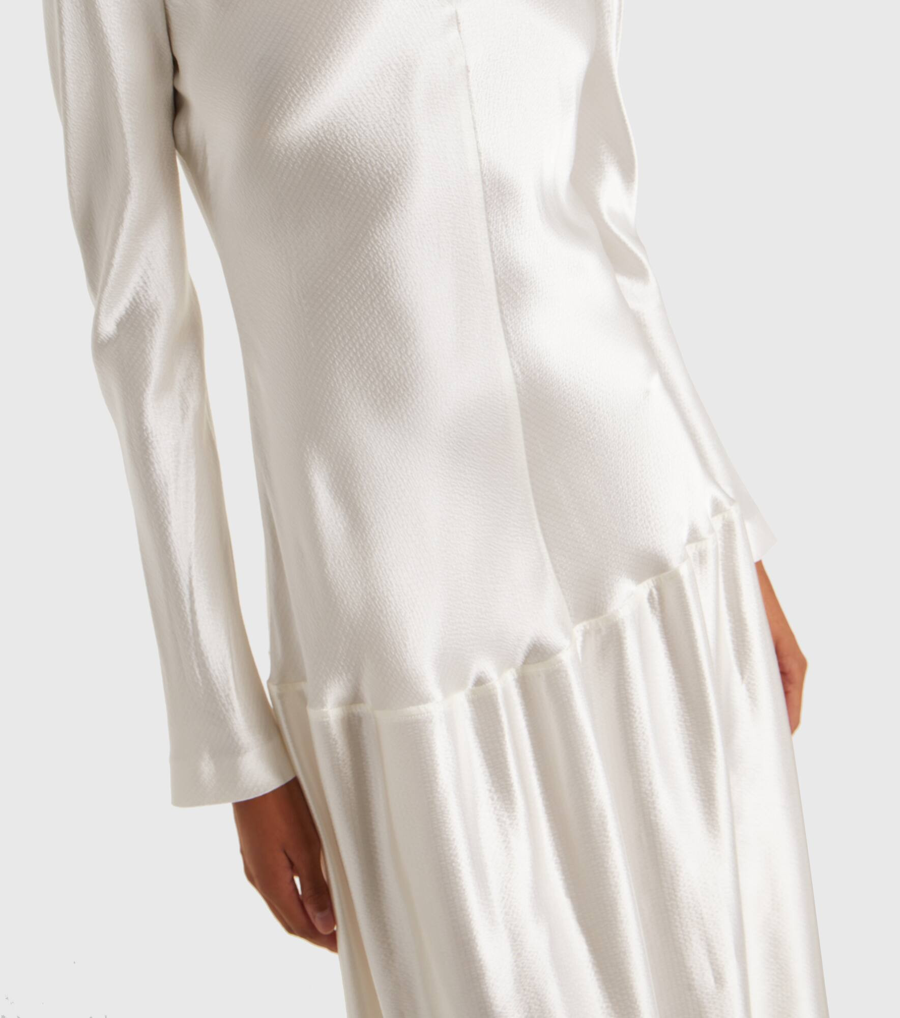 Mila satin maxi dress - 5