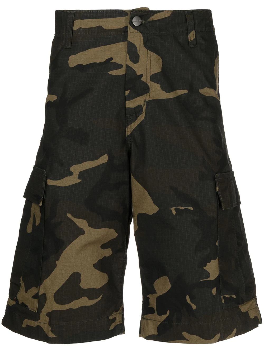 camouflage cargo shorts - 1