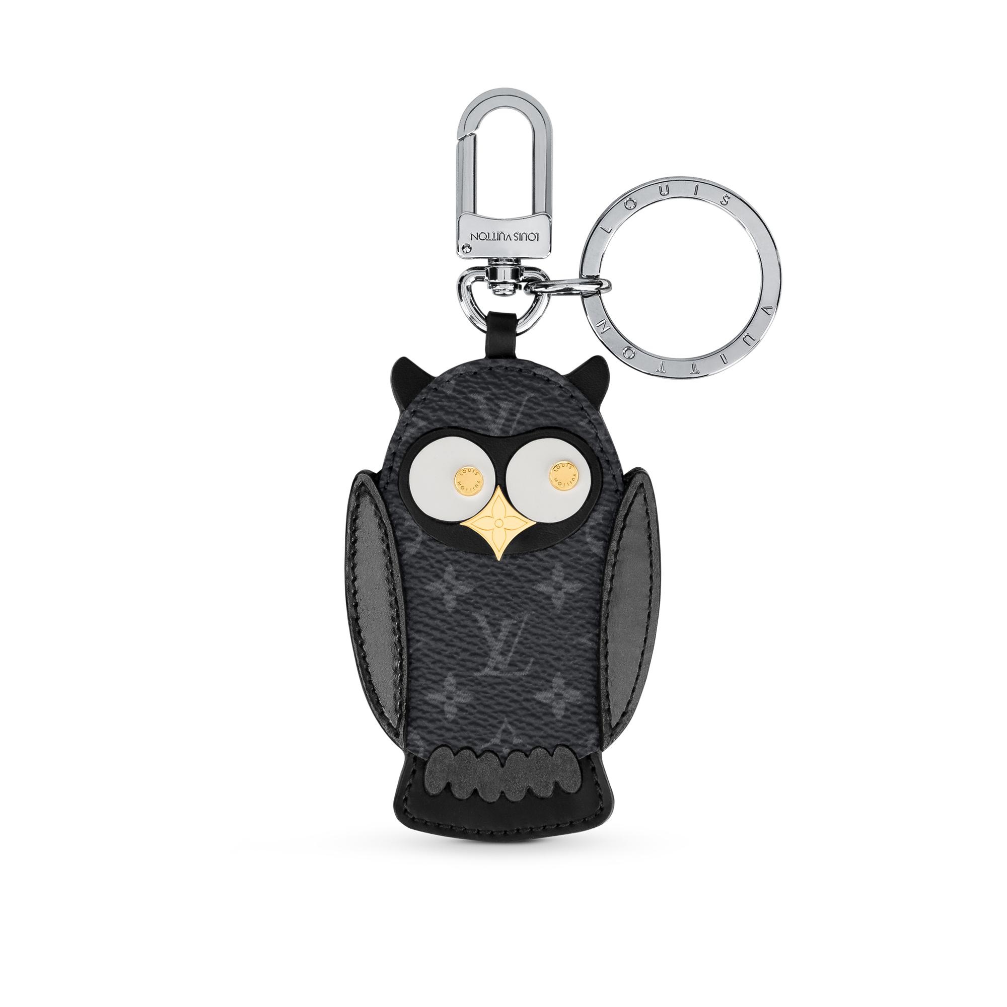 Owl Bag Charm and Key Holder - 1