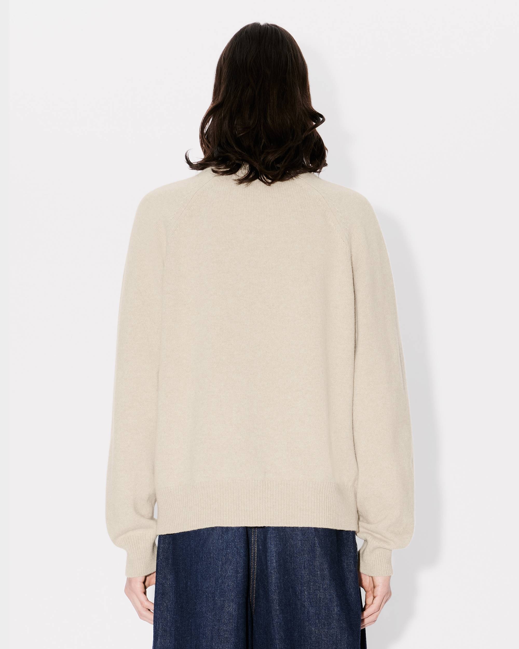 'Boke Flower' embroidered turtleneck jumper in wool - 4