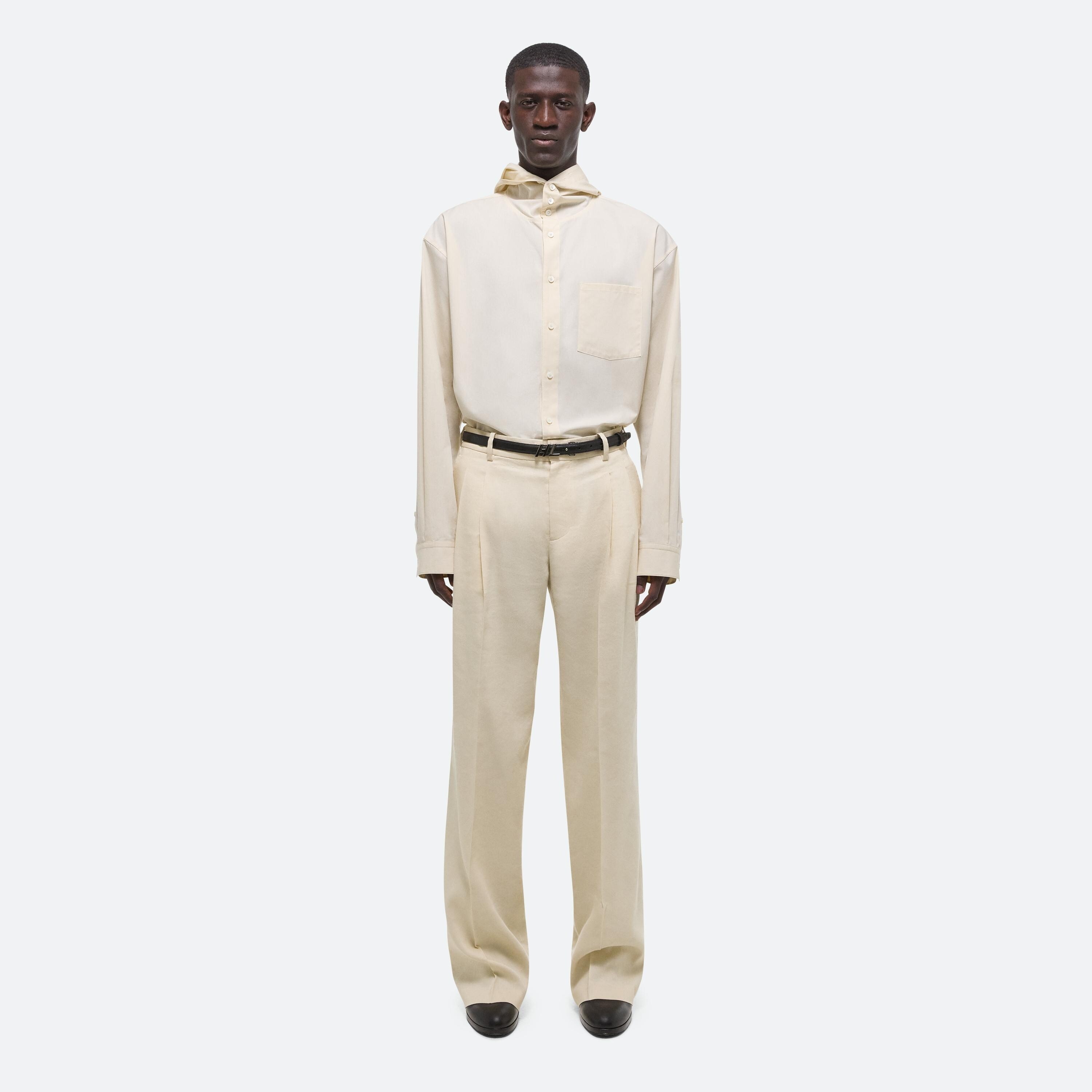 DOUBLE PLEATED PANTS - 3