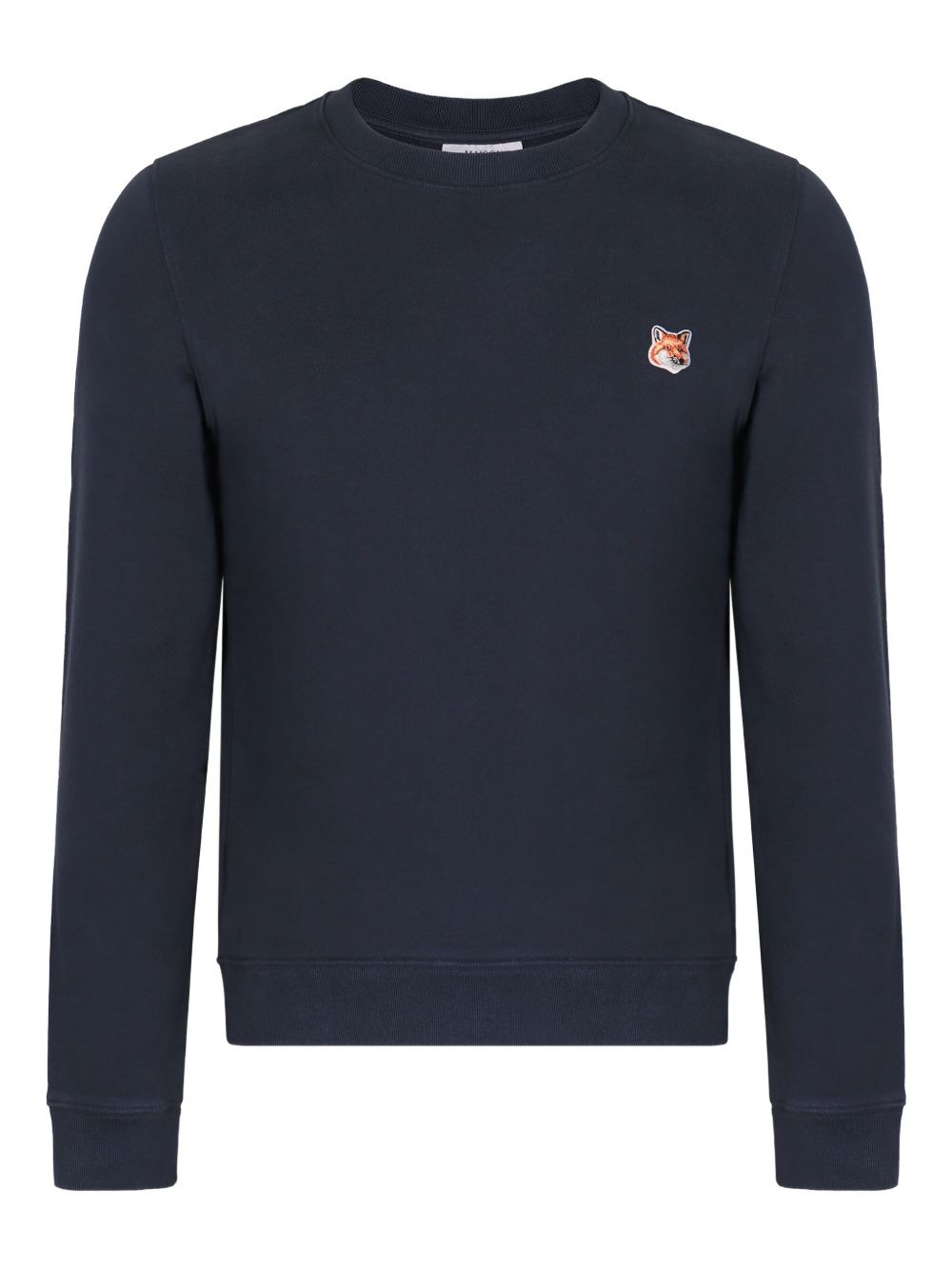 fox-embroidered sweatshirt - 1